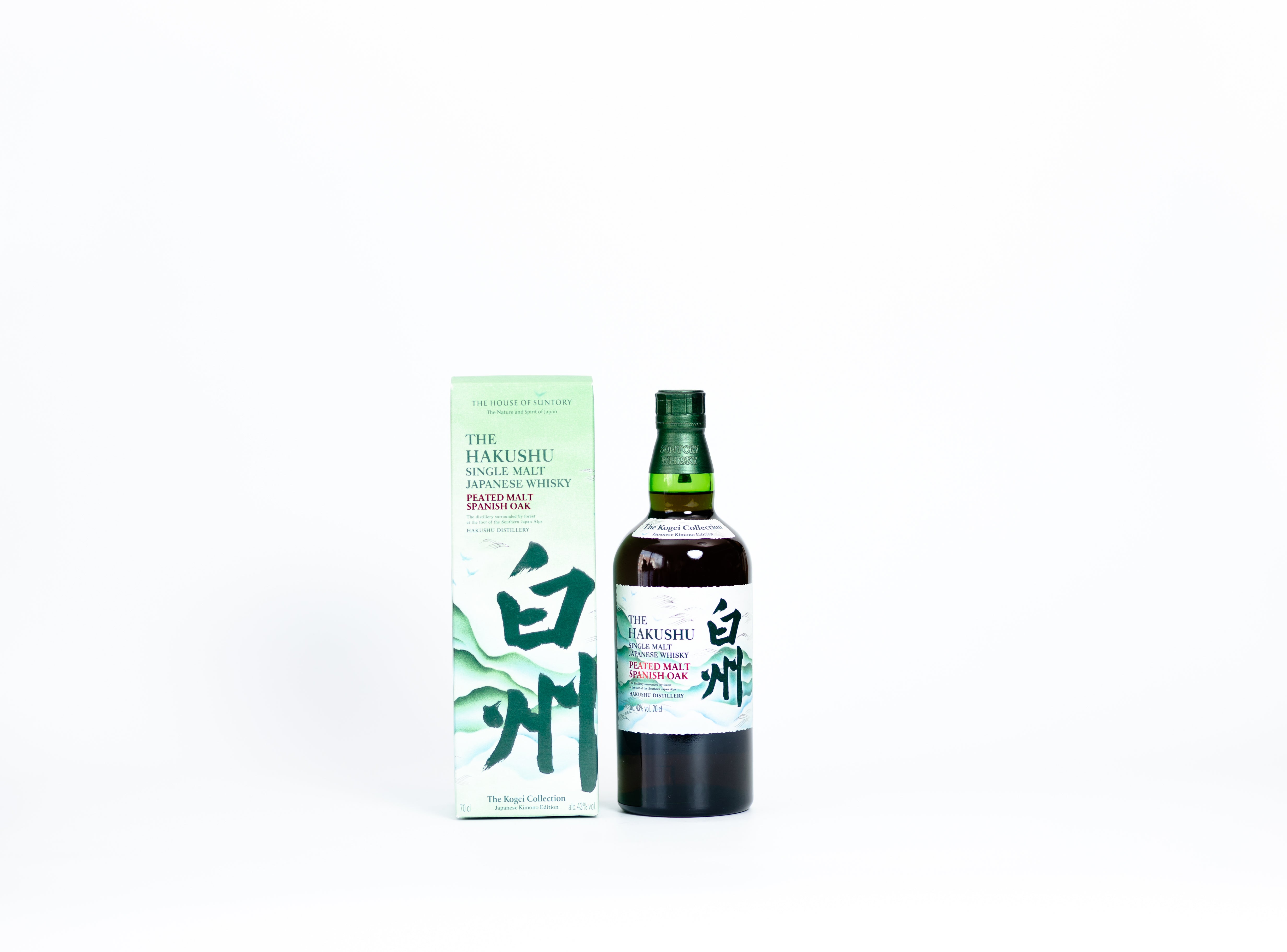 Hakushu Kogei Collection Peated Spanish Malt Oak - Chiso Kimono Edition