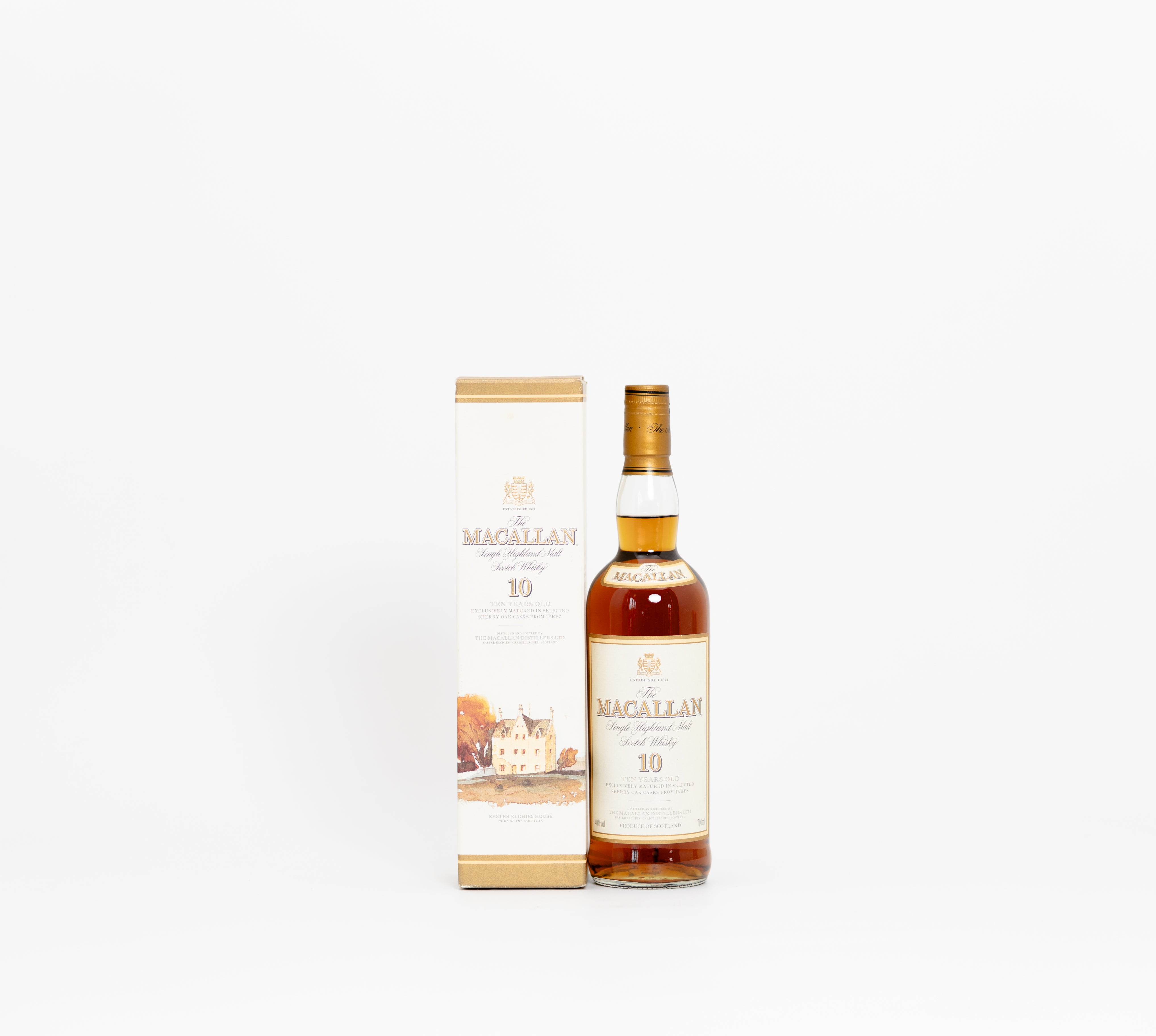 Macallan 10 year old exclusively matured in Sherry Oak Casks | Early 2000s
