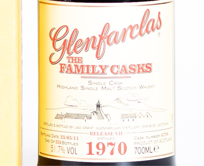 Glenfarclas 1970 Family Casks VII Cask #6778