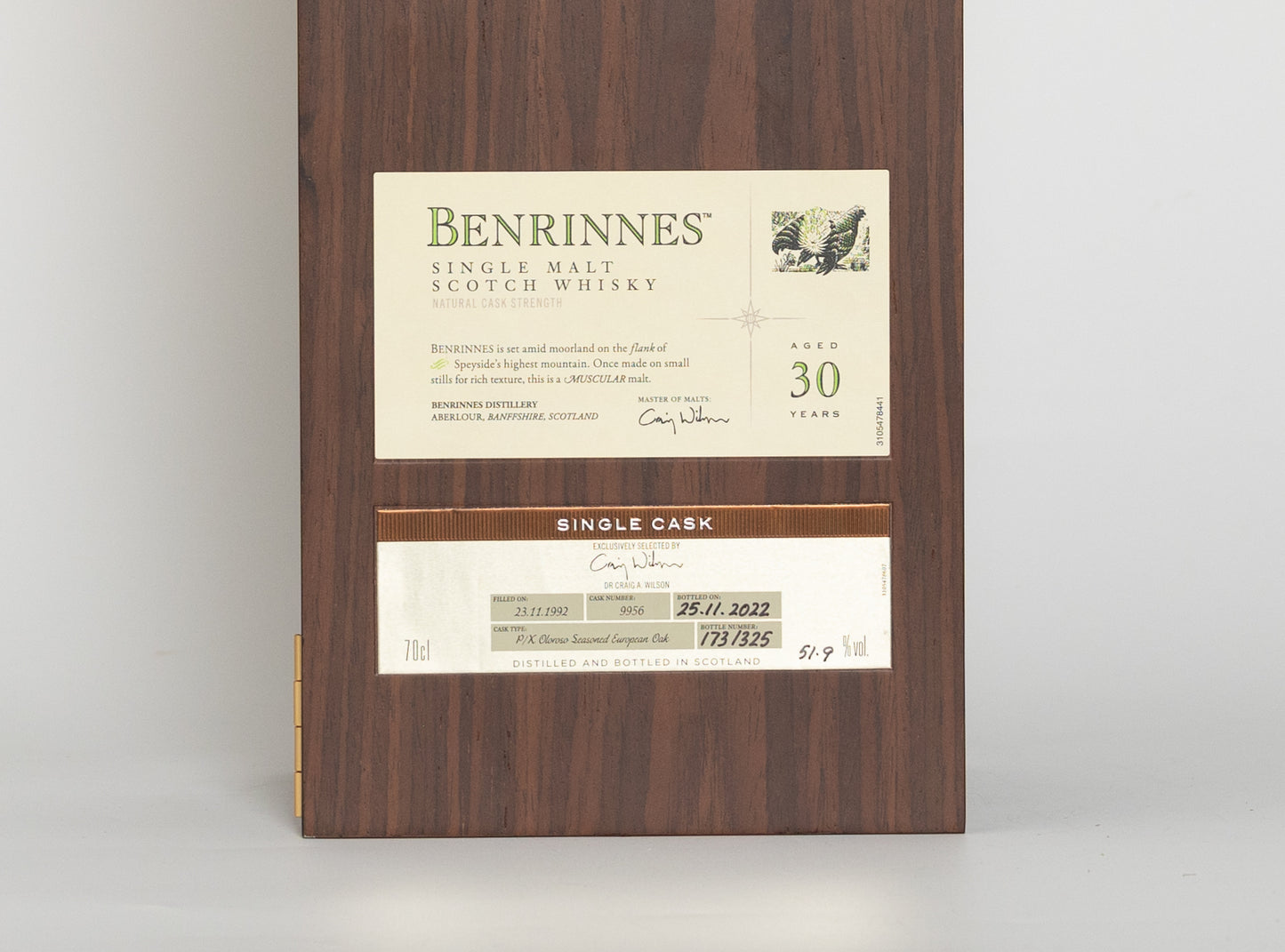 Benrinnes 1992 Casks of Distinction 30 Year Old (Cask #9956)