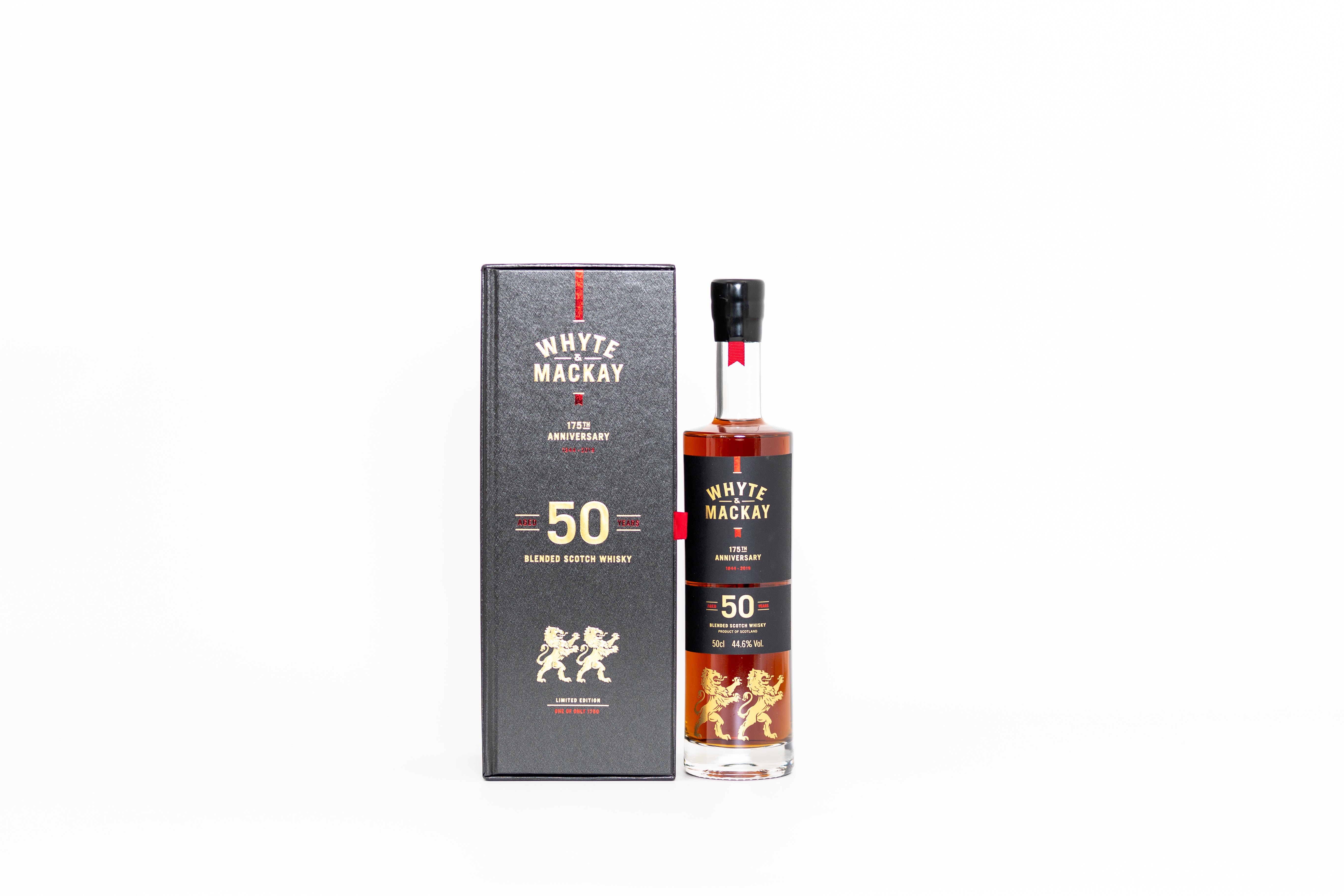 Whyte & Mackay 50 Year Old 175th Anniversary Bottling Blended Scotch Whisky, 50cl