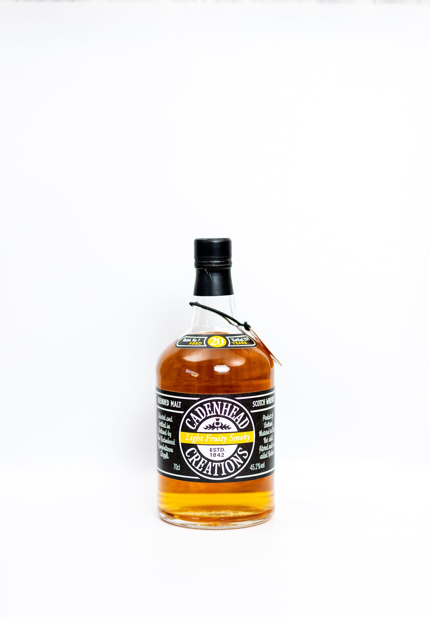 Cadenhead's Creations Light Fruity Smoky 20 Year Old Batch #1 175th An