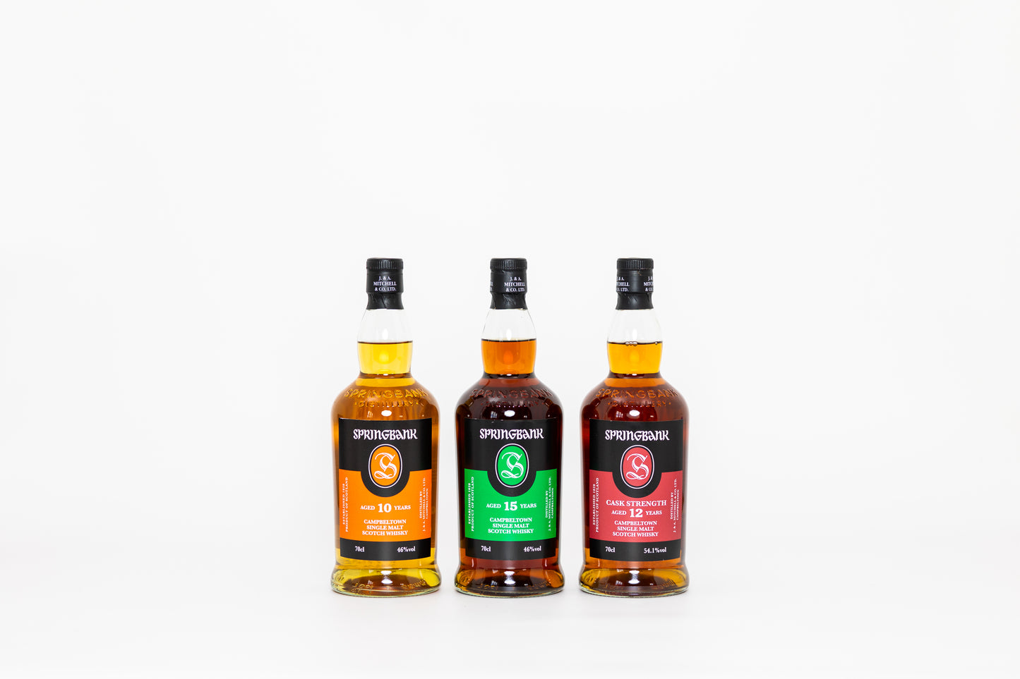 Springbank "Bundle" of 10, 12 & 15 year old 2024 Release