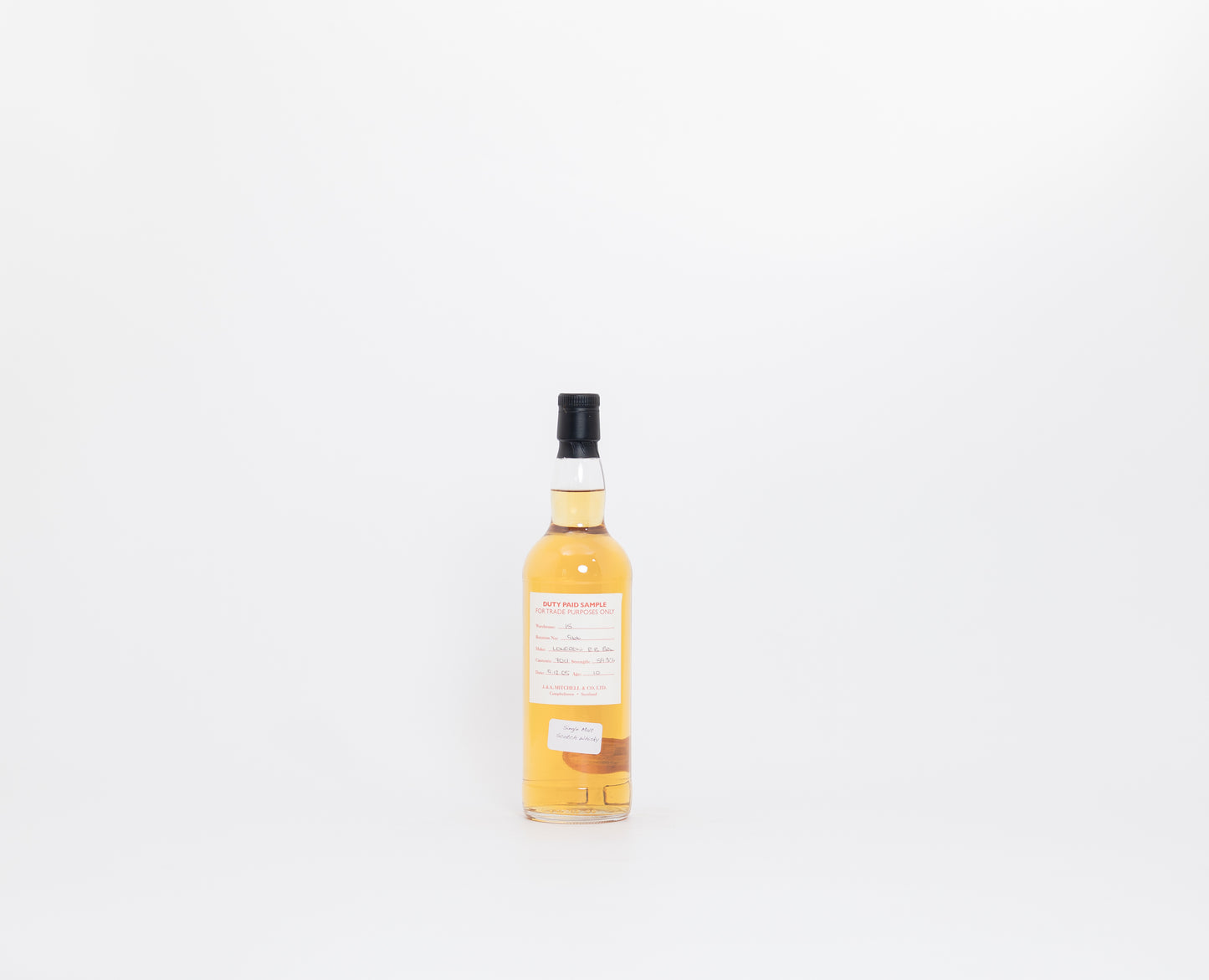 Longrow 10 Year Old – Refill Bourbon Barrel (Duty Paid Sample), 58.3% ABV, 70cl (Distilled 2015)