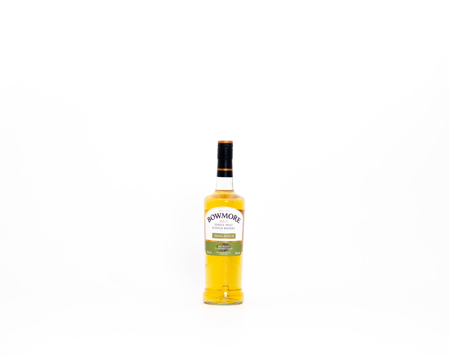 Bowmore Small Batch Bourbon Cask – Islay Single Malt, 40% ABV, 70cl (Discontinued Bottling)