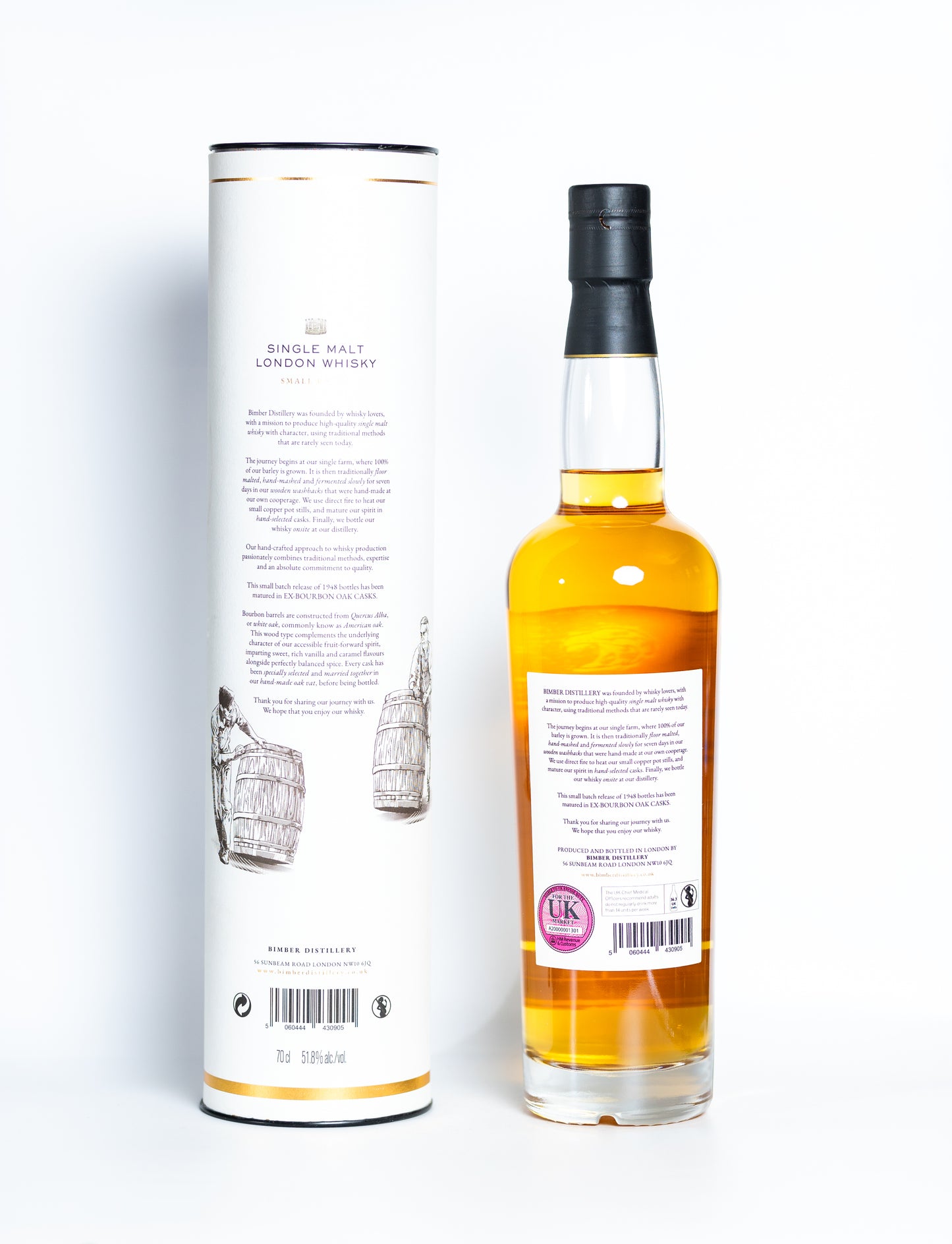 Bimber Ex-Bourbon Cask Batch 001