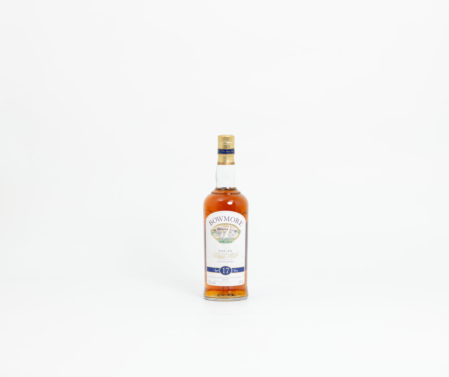 Bowmore 17 Year Old – 1990s Bottling, 43% ABV, 70cl (Original Gift Tube)