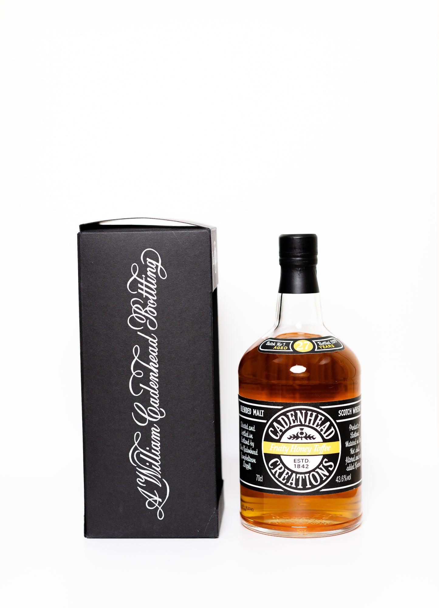Cadenheads Creations - Fruity, Honey, Toffee 27 Year Old Batch #1