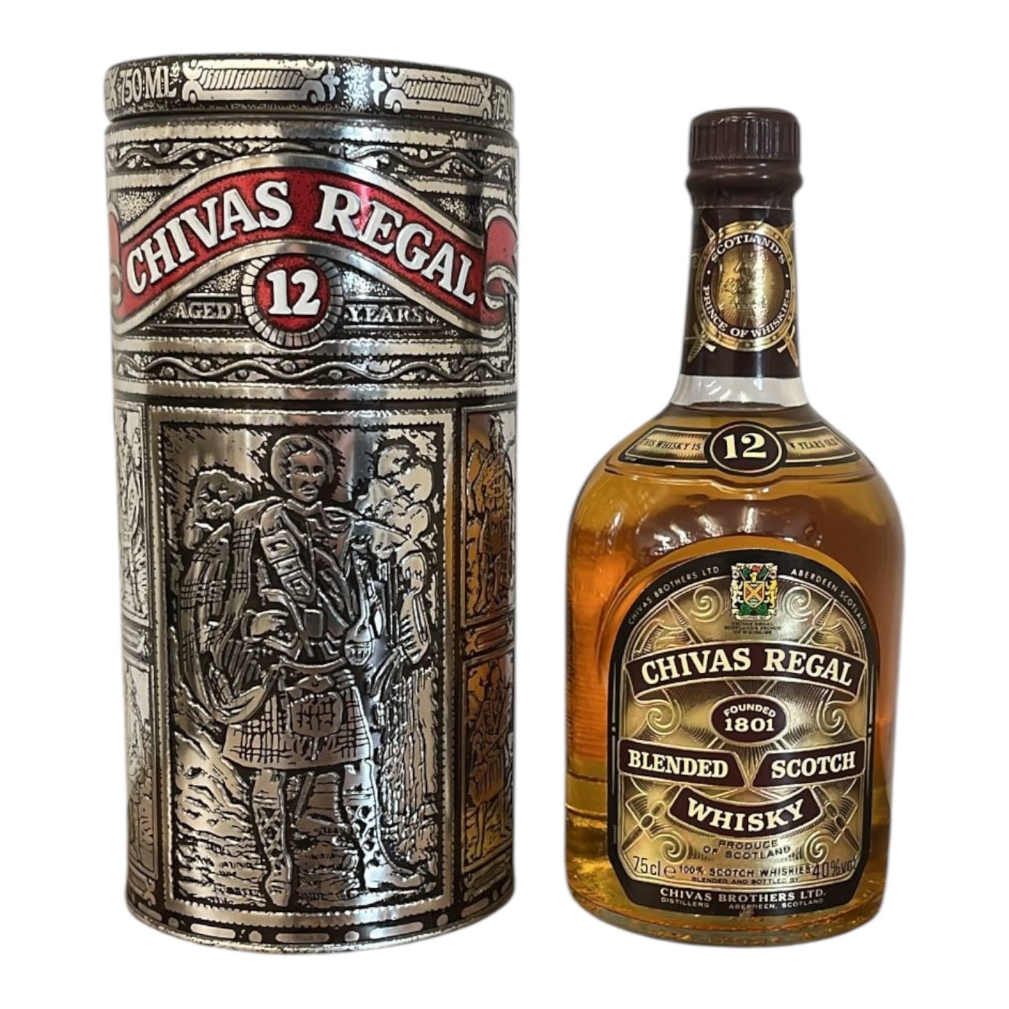 Chivas Regal 12 Year Old Tin