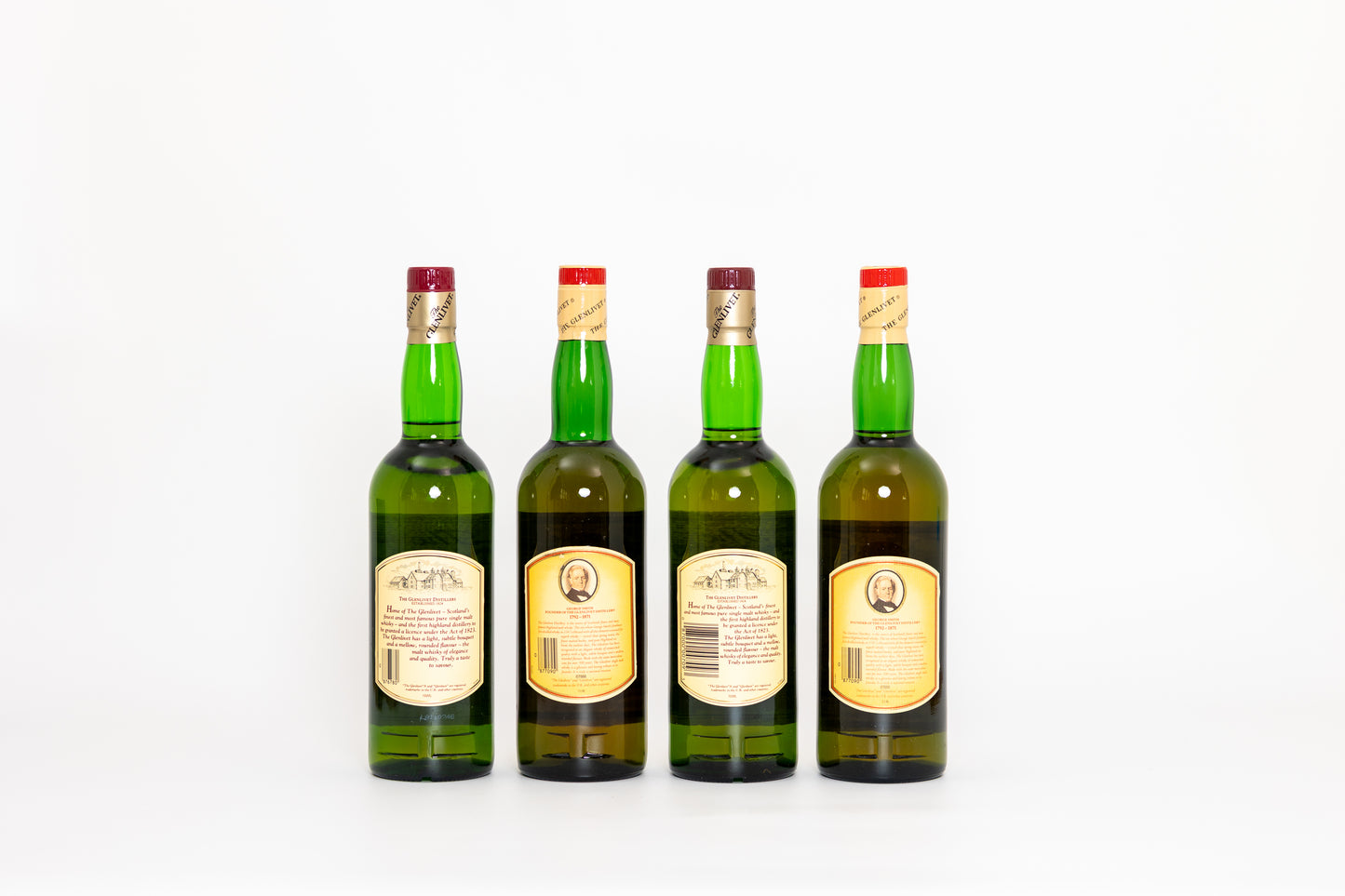 Glenlivet - 12 Year Old (Classic Golf Course Collection, 4 bottles)