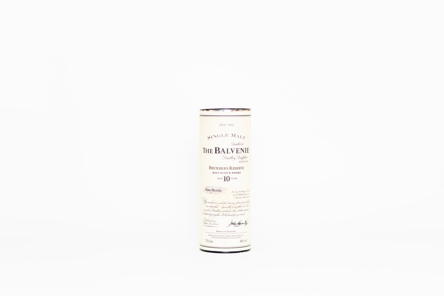 Balvenie - 10 Year Old (Founder's Reserve) x 3 bottles