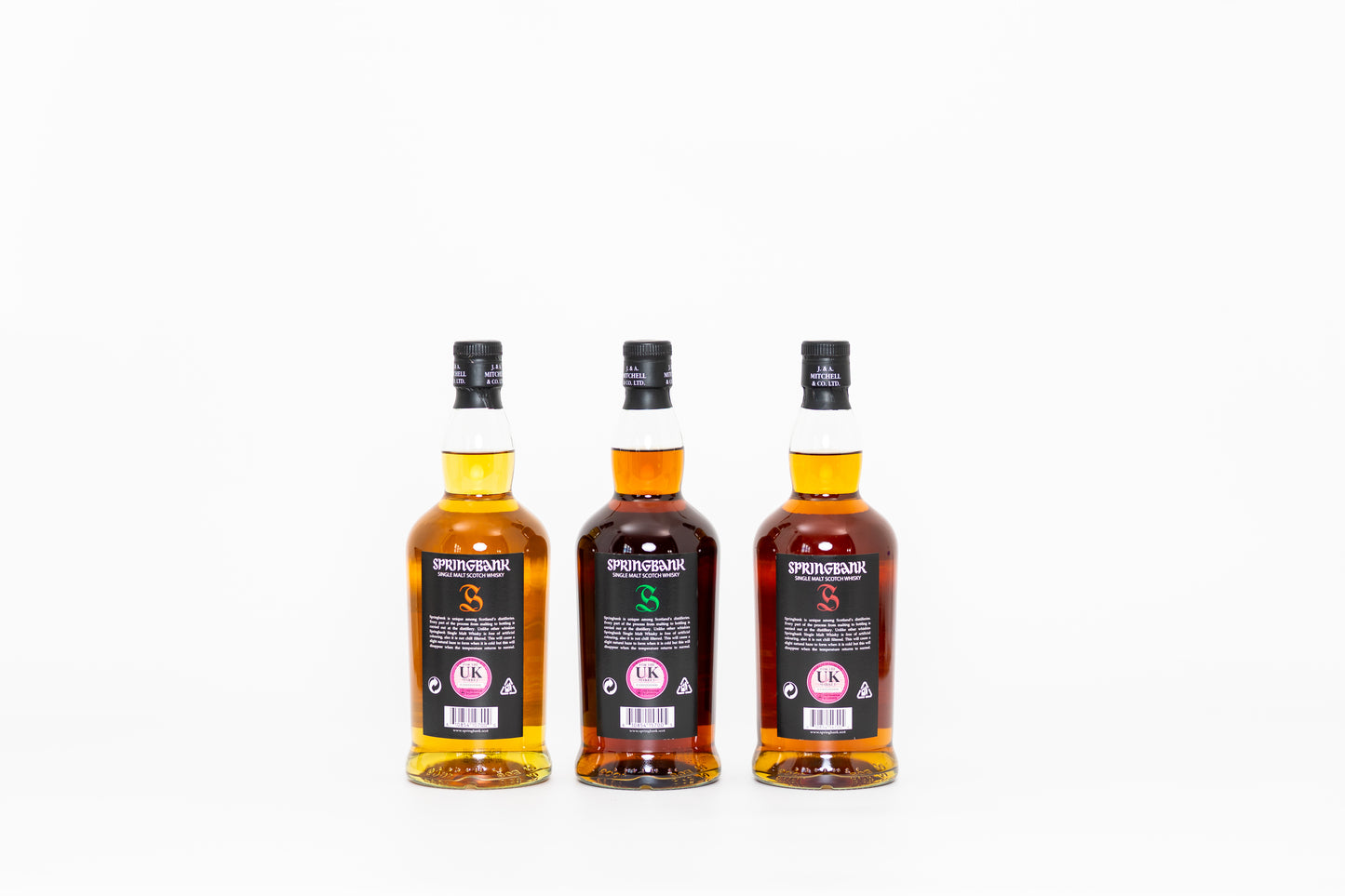 Springbank "Bundle" of 10, 12 & 15 year old 2024 Release