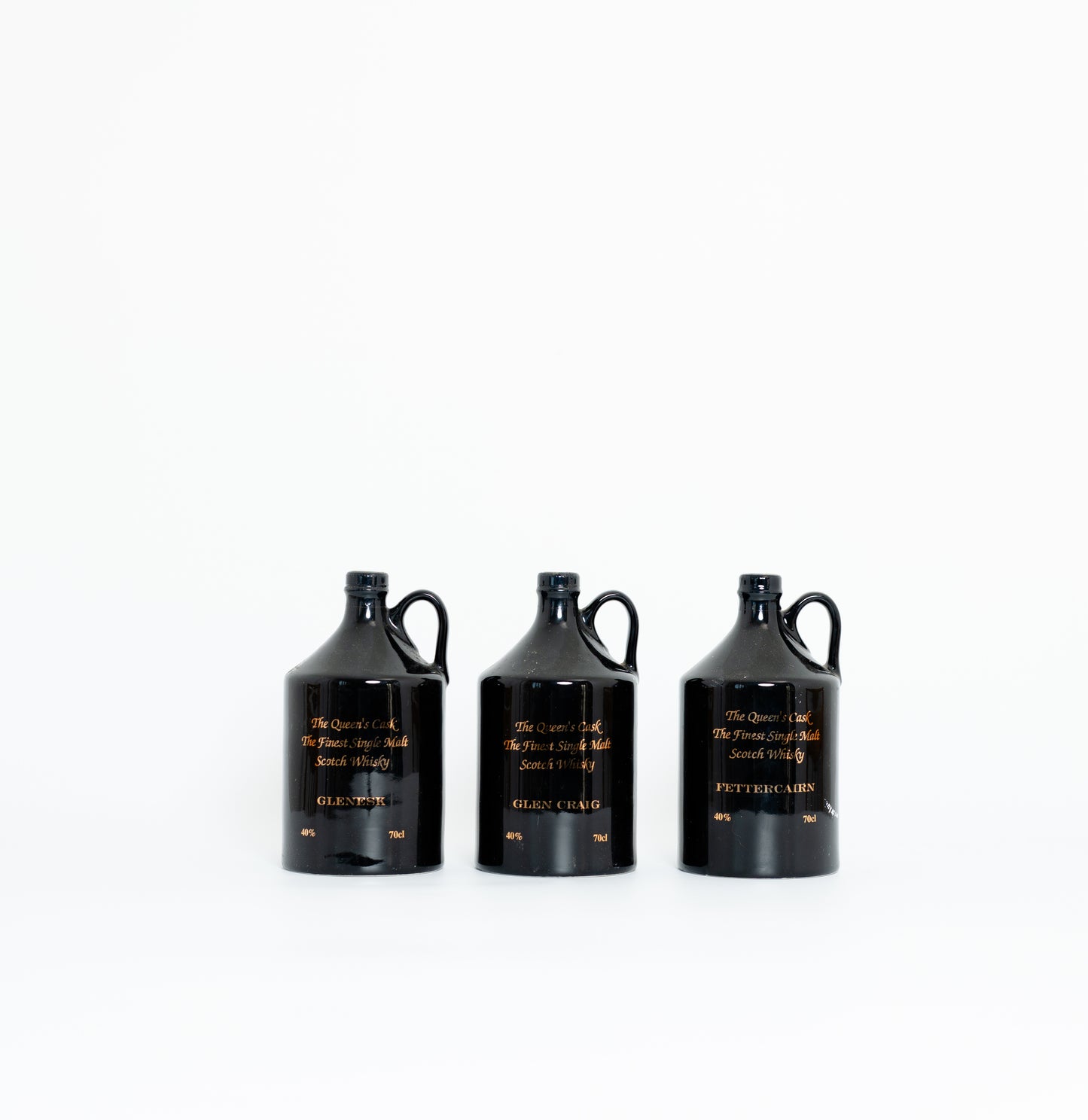 The Queens Cask Fettercairn, Glen Craig & Glenesk