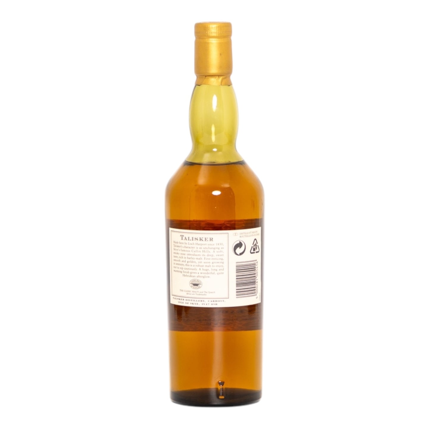 Talisker 10 Old Skye Label