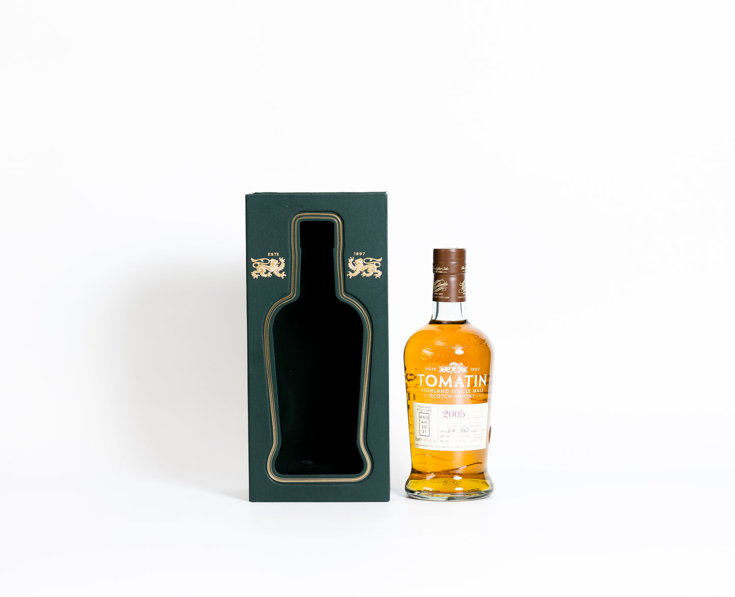 Tomatin 2005 16 Year Old Single Oloroso Sherry Cask #3268 Highland Golf Links Pro AM 2021