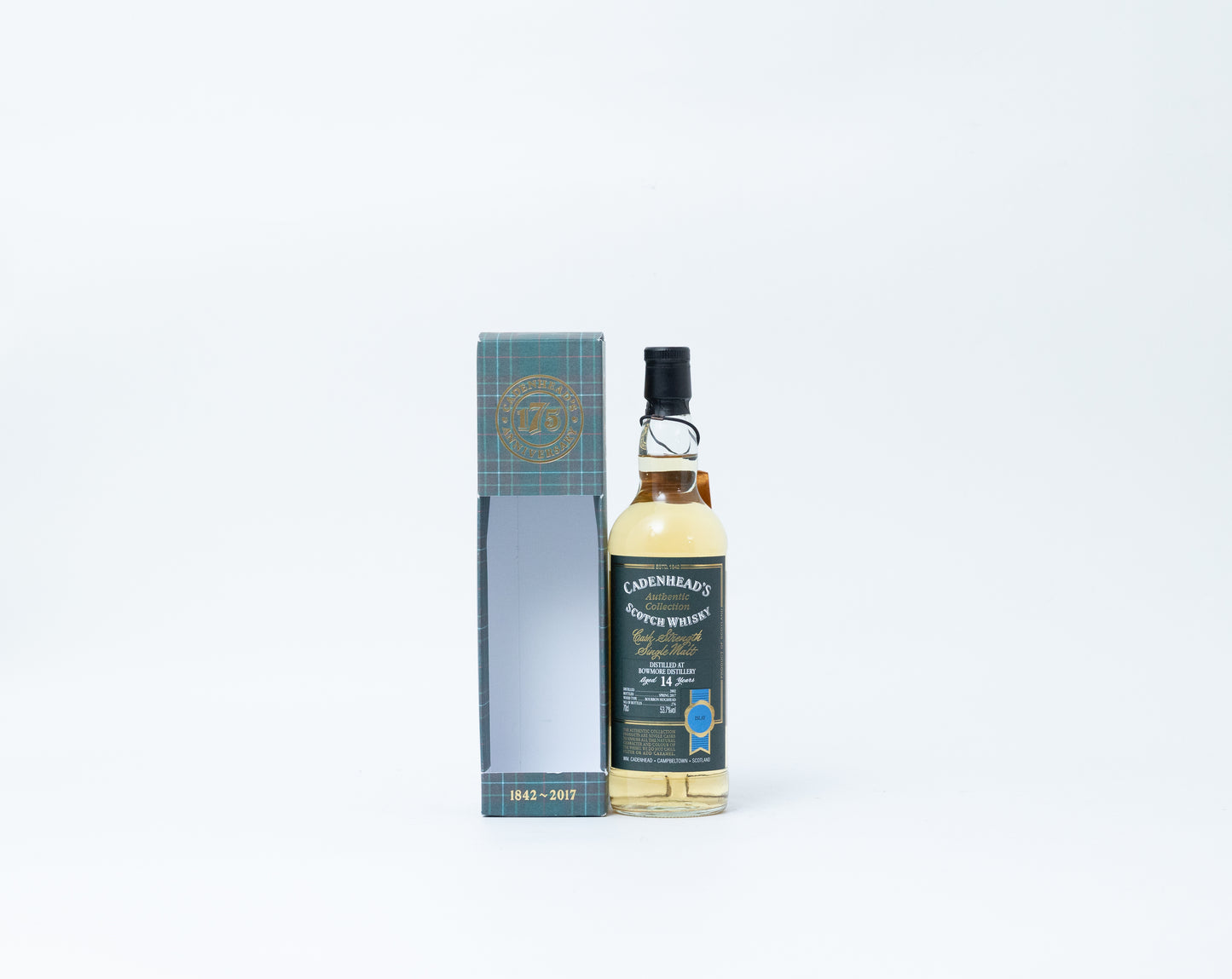 Bowmore 2002 14 Year Old – Cadenhead’s 175th Anniversary, 53.7% ABV, 70cl