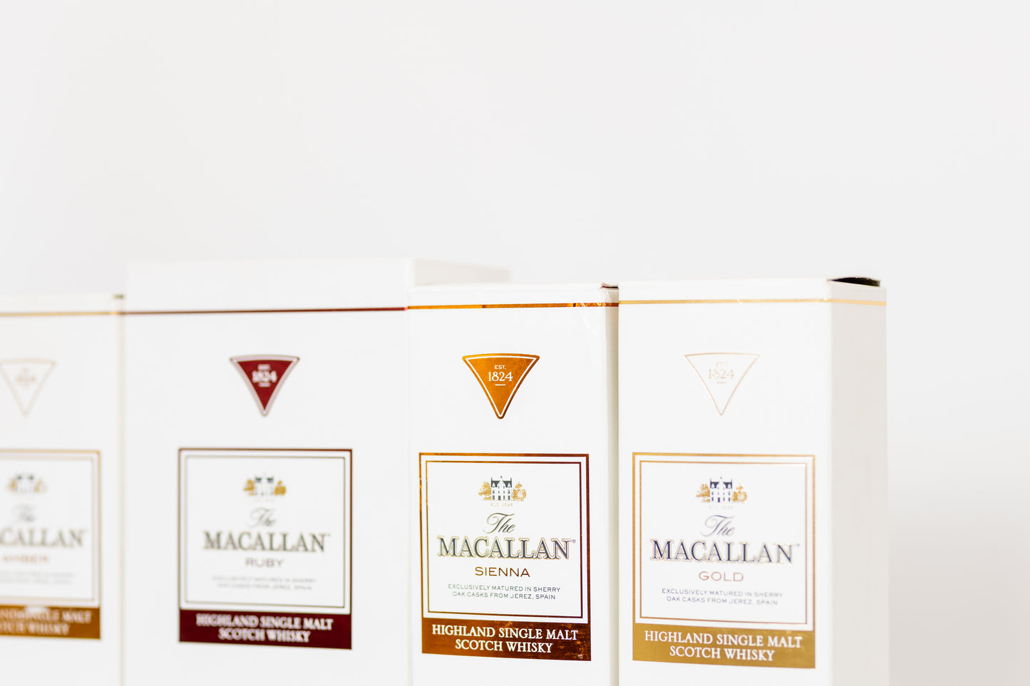 Macallan 1824 Series Collection 70cl x 4