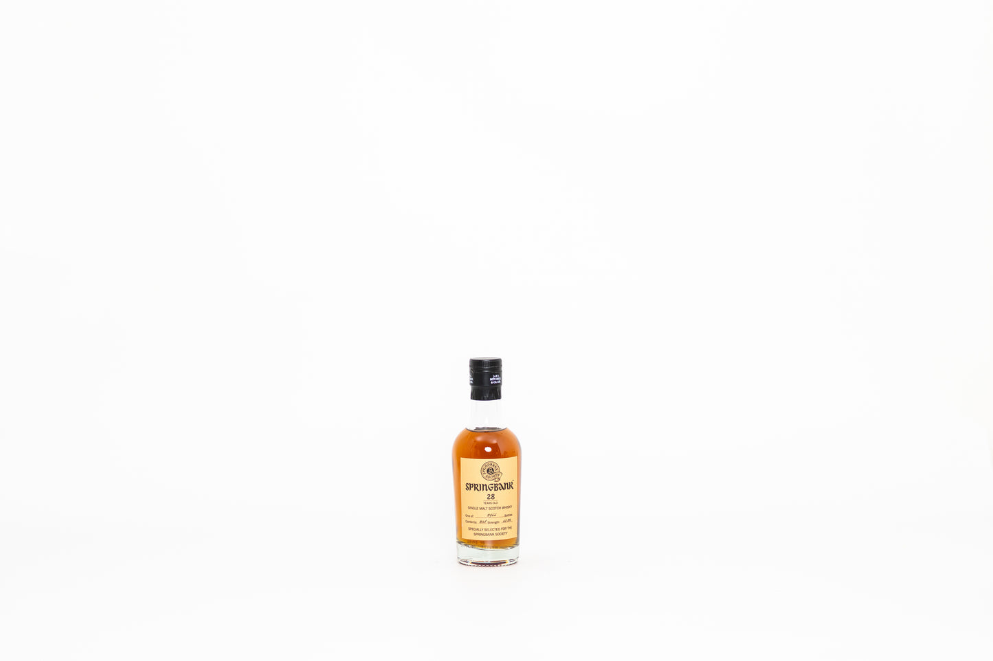 Springbank Society 28 Year Old Single Malt Scotch Whisky, 20cl, 48.2%