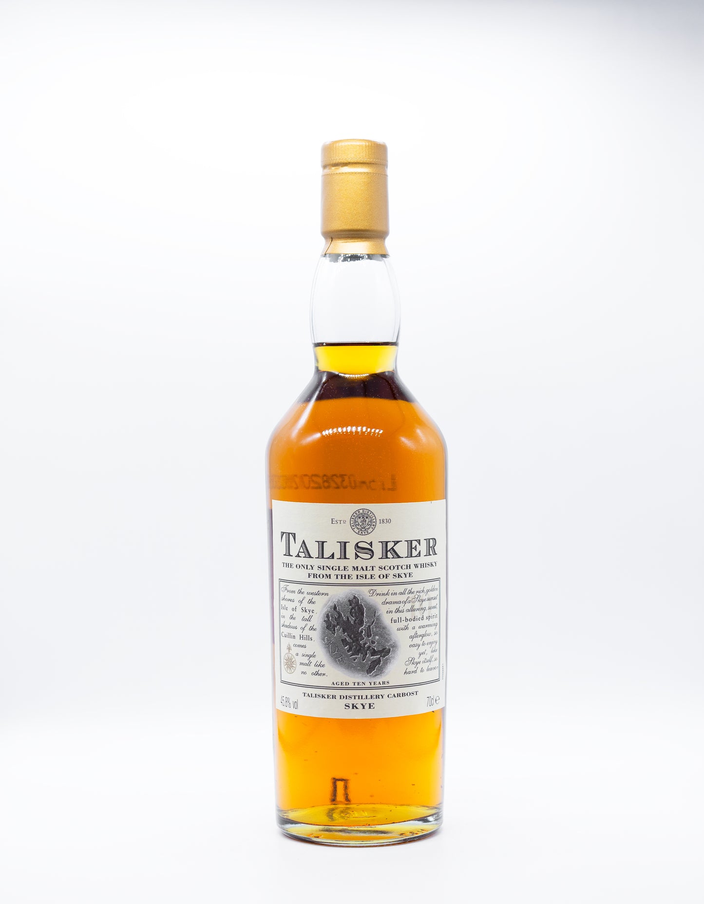 Talisker 10 year old (Old style box)