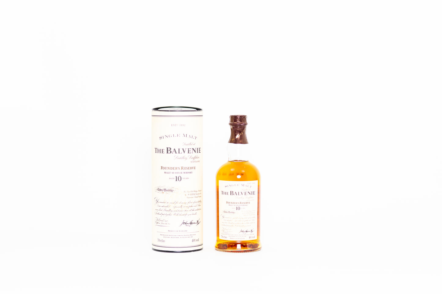 Balvenie - 10 Year Old (Founder's Reserve) x 3 bottles