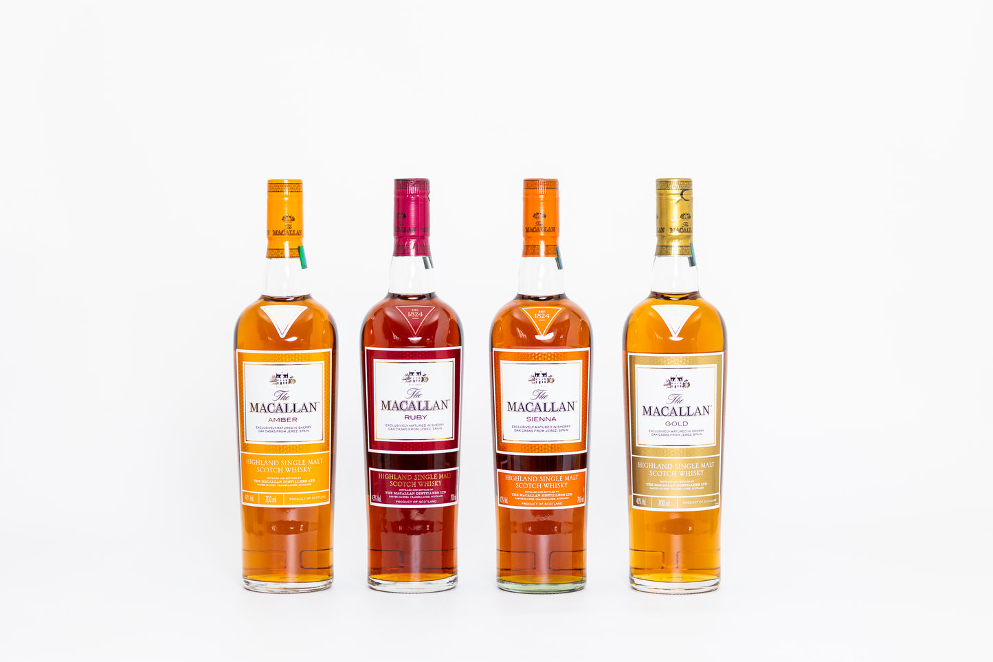 Macallan 1824 Series Collection 70cl x 4