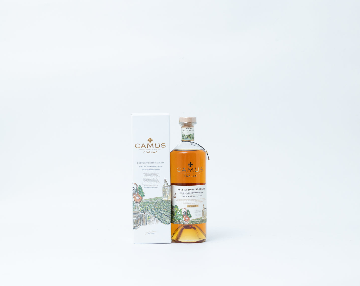 Camus Return to Saint-Aulaye Cognac – 70cl, 43% ABV, Bottle and Box