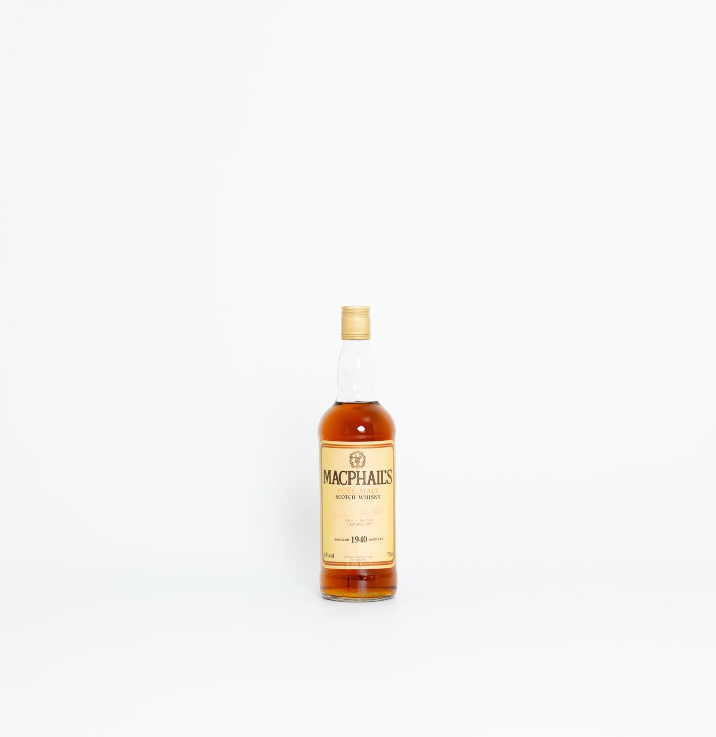 ‘Macallan’ 40 Year Old - MacPhail’s Distilled 1940 (Exceptional Pre-War Rarity)