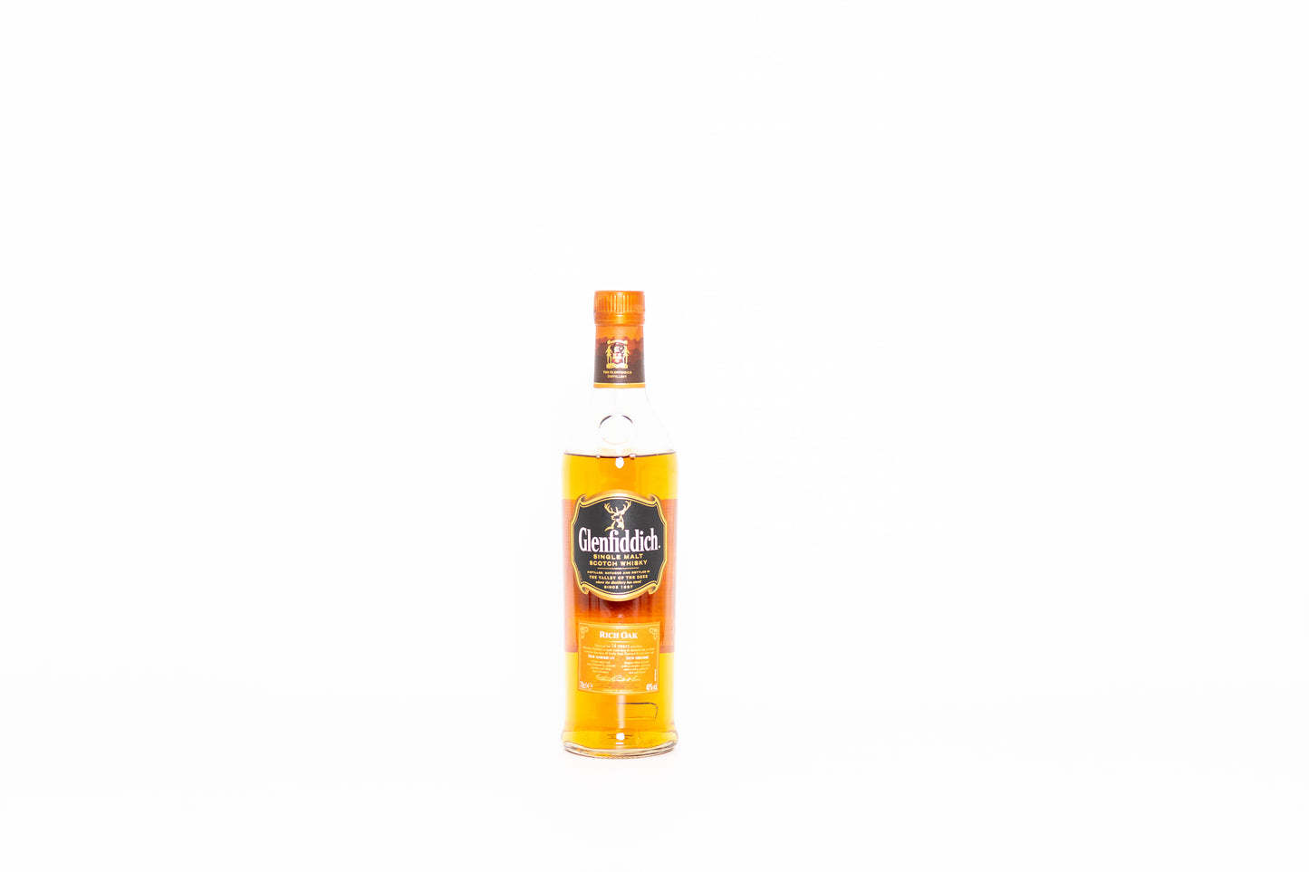 Glenfiddich 14 Year Old Rich Oak Leatherette Tube