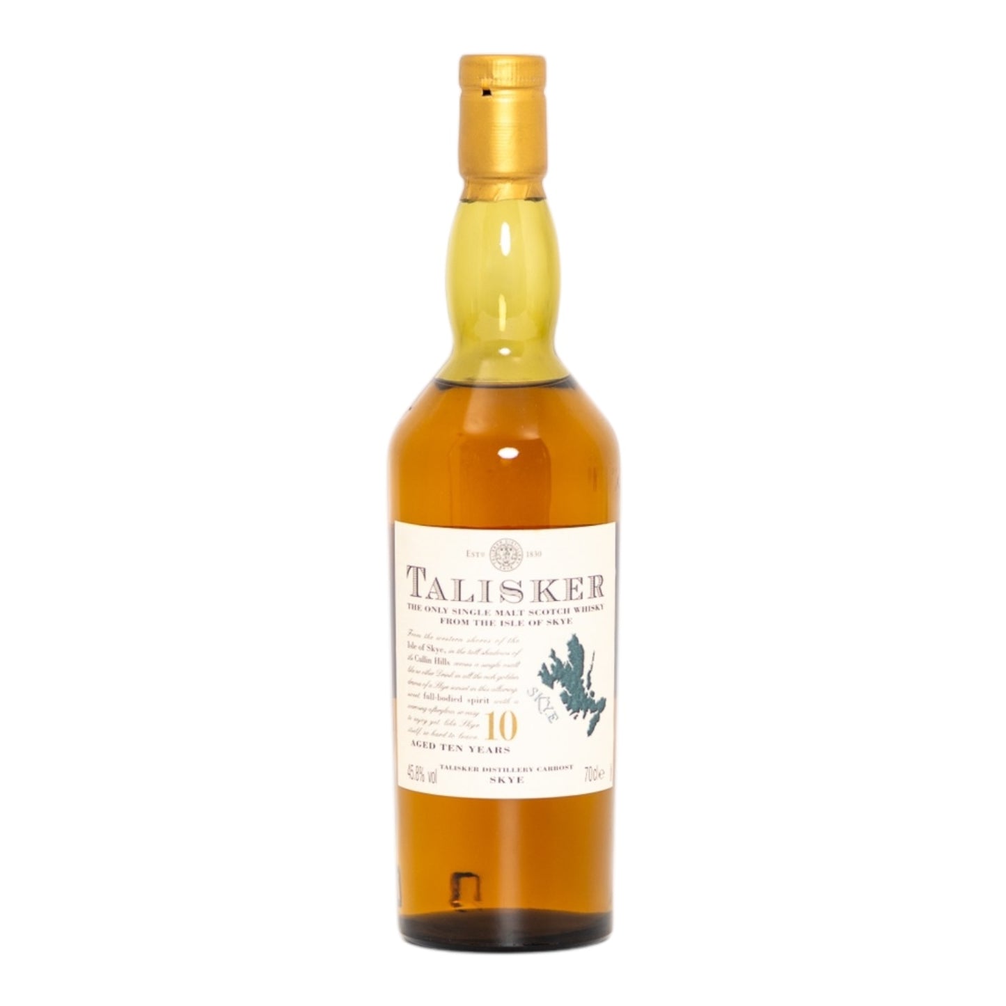 Talisker 10 Old Skye Label
