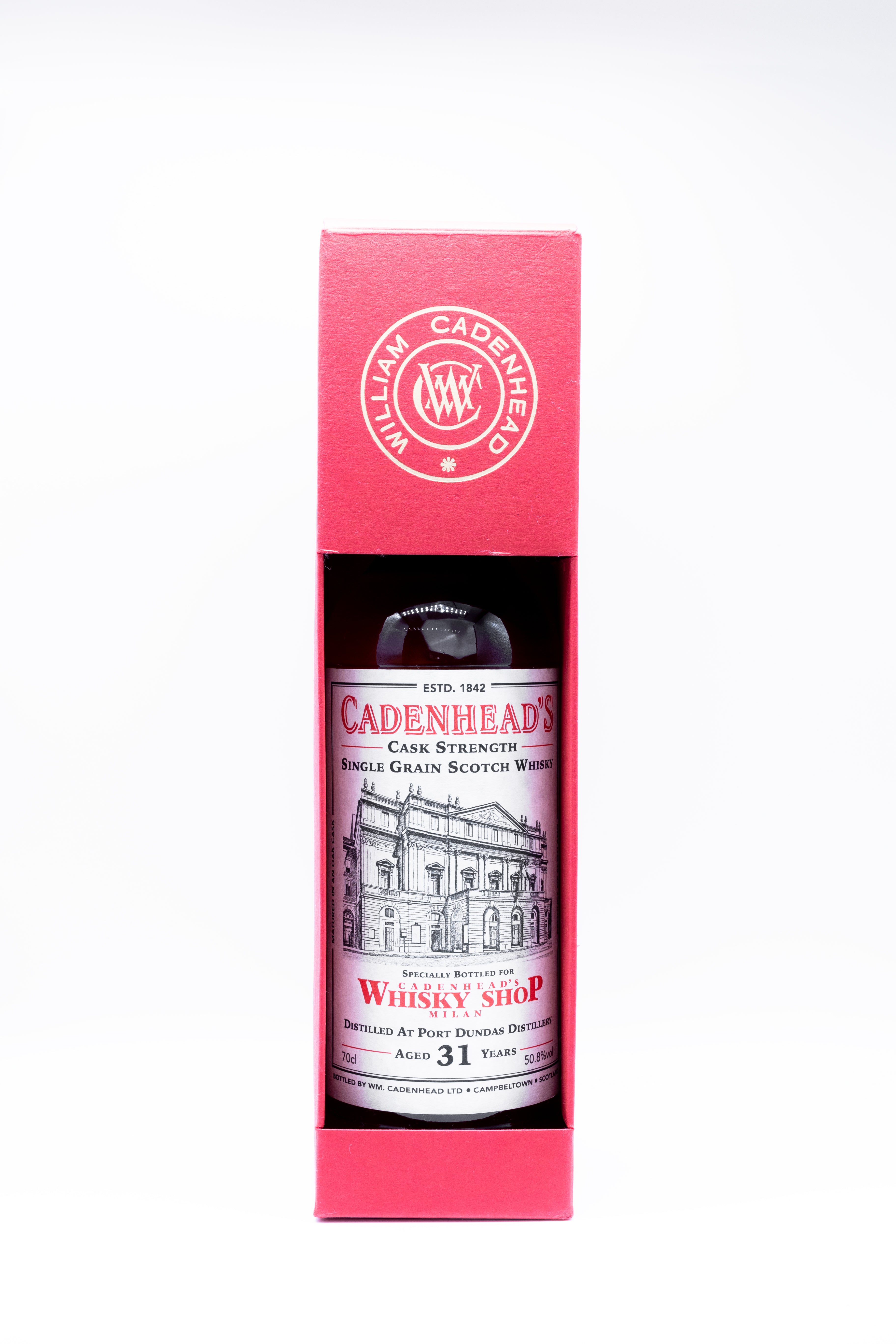 Port Dundas 1988 Cadenhead's 31 Year Old / Milan Shop