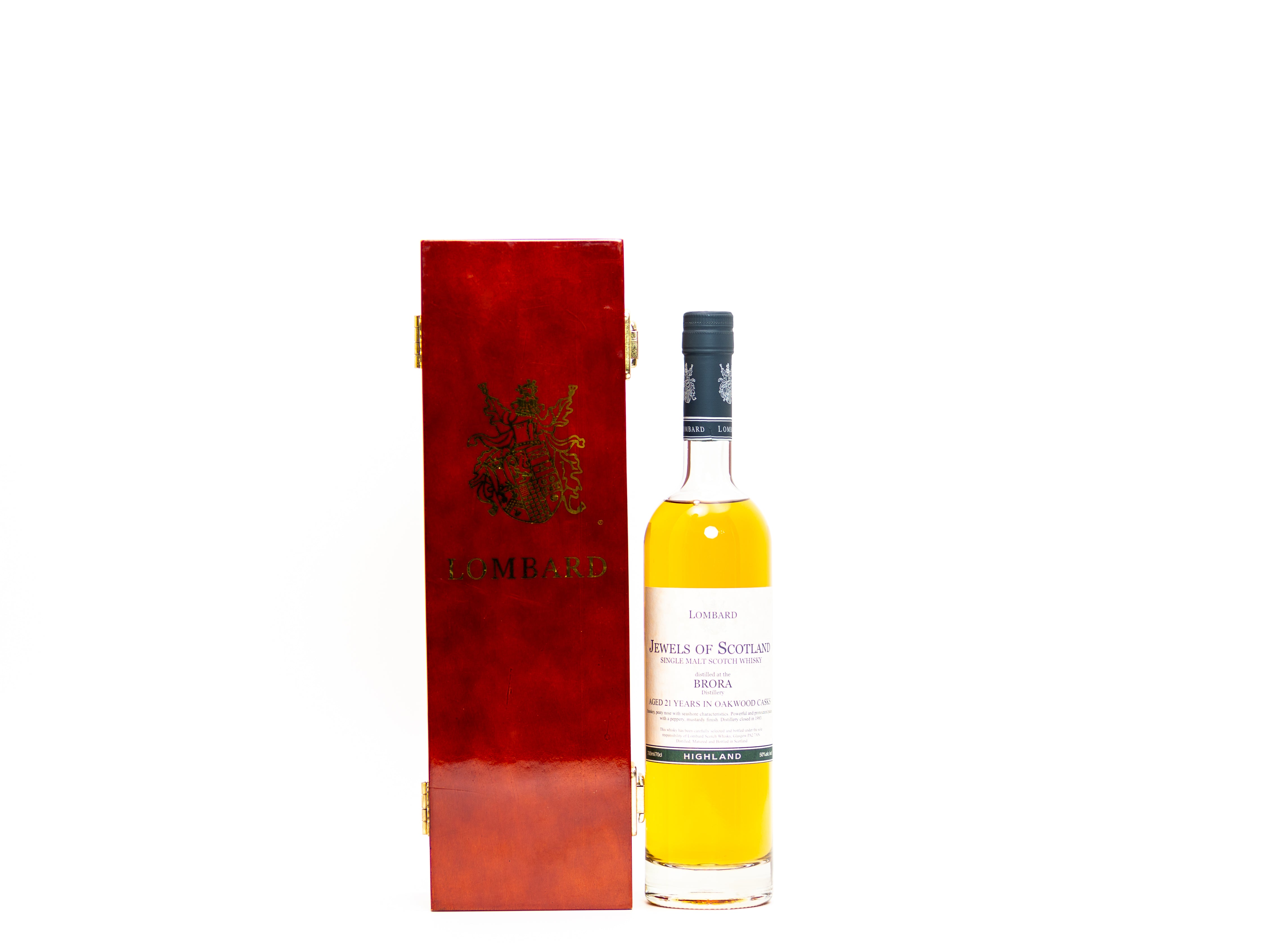 Brora 21 Year Old - Lombard Bottling