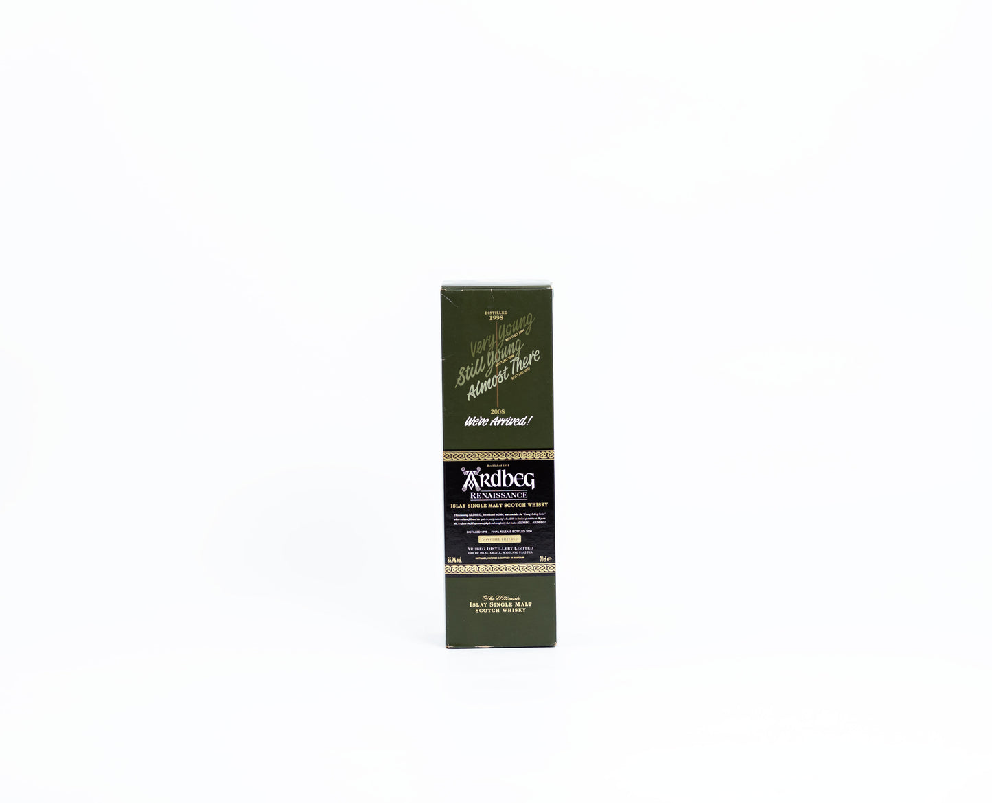 Ardbeg 1998 10 Year Old “Renaissance” – 2008 Bottling, 55.9% ABV, 70cl (Original Box)