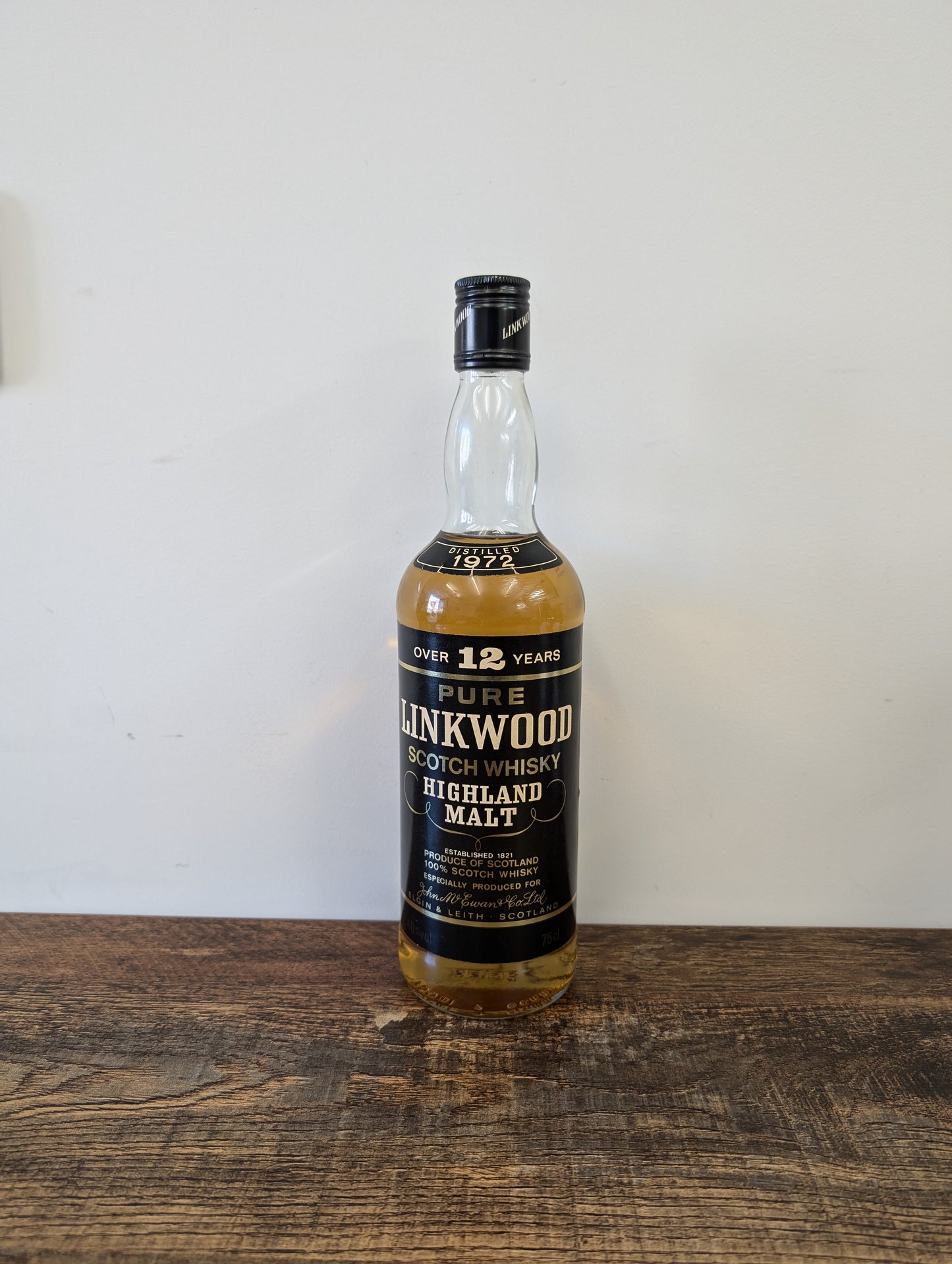 Linkwood 12 YEARS OLD 1972 (75CL)