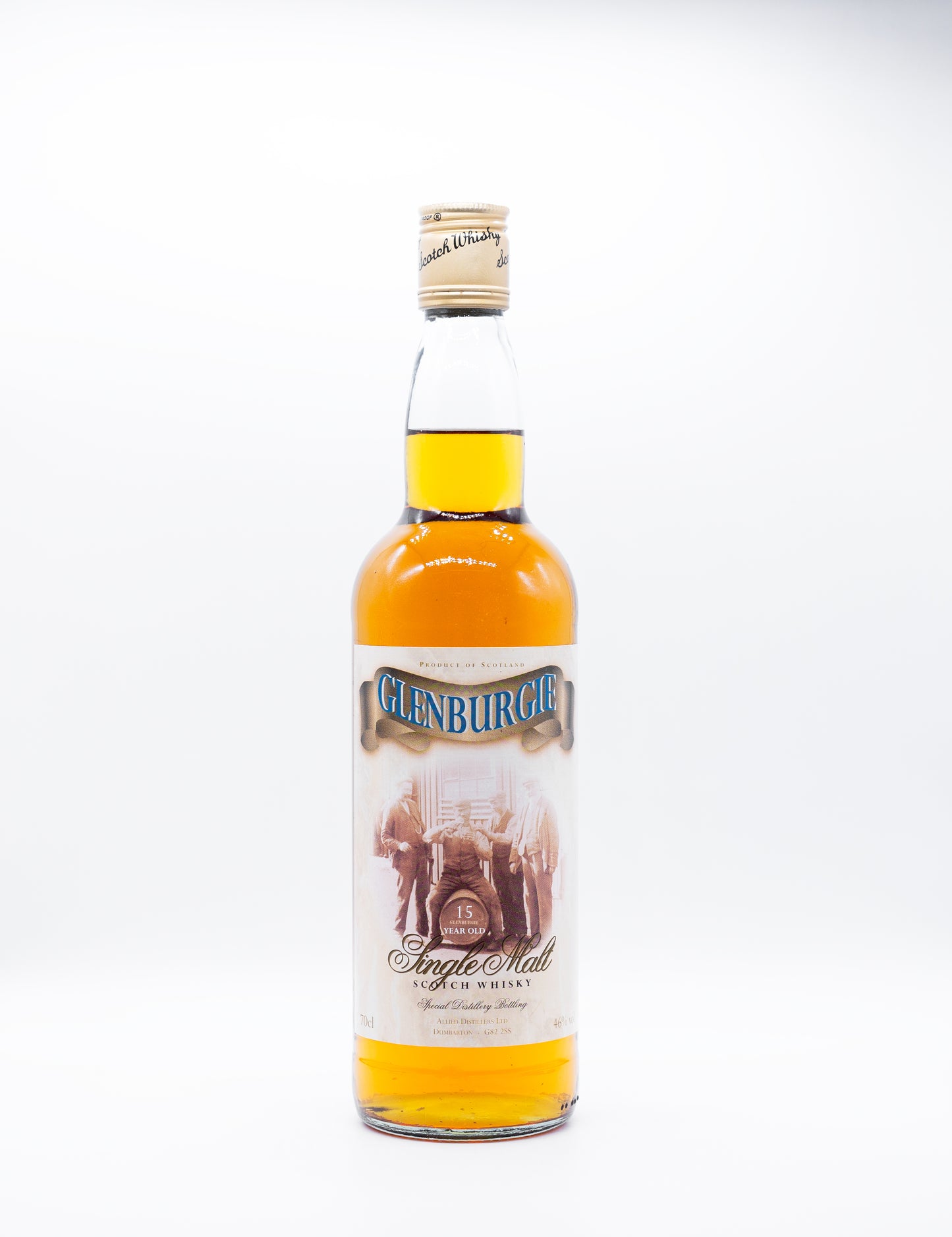 Glenburgie 15 Year Old Allied Distillers Old Single Malt Scotch Whisky