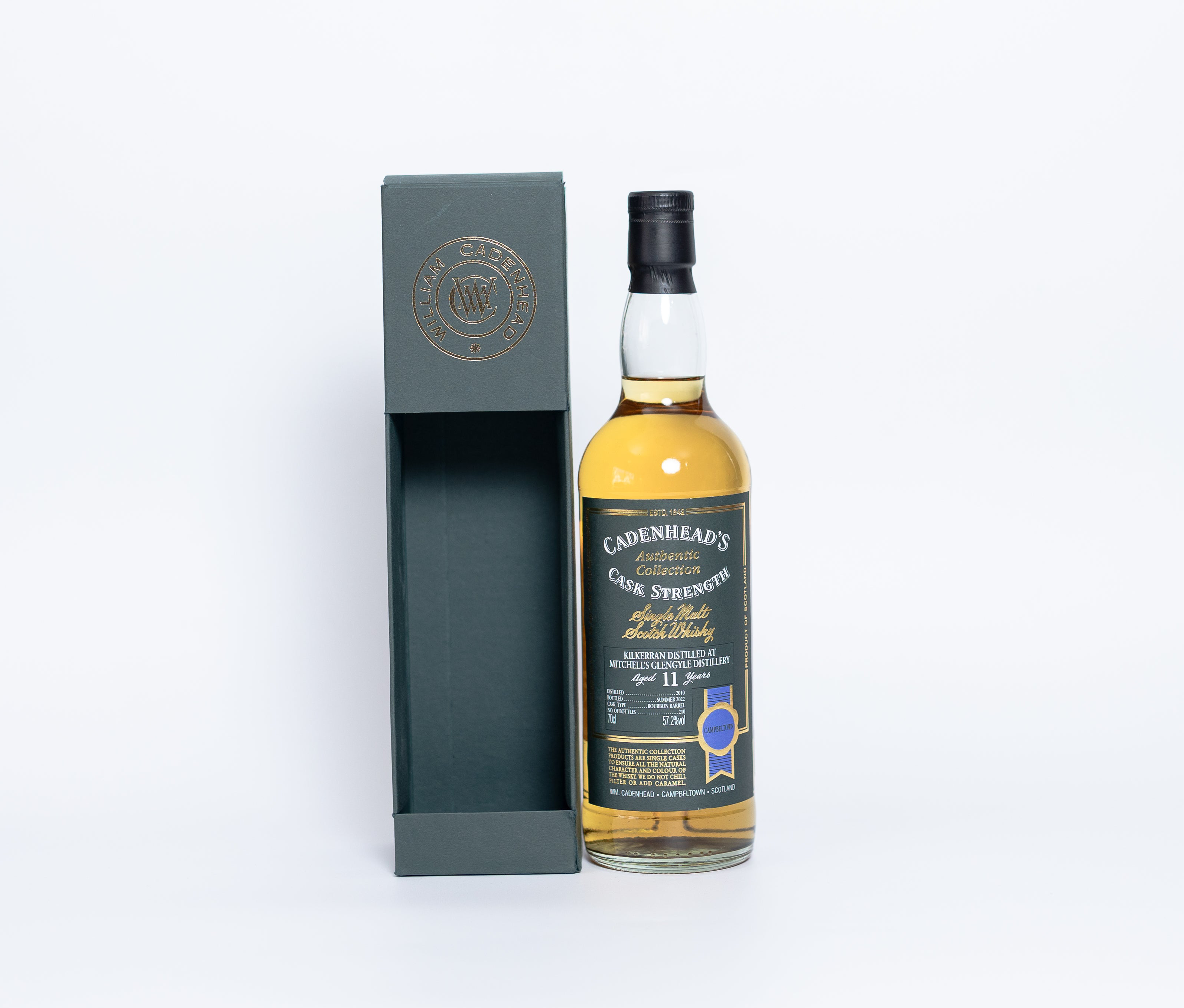 Kilkerran 11 Year Old Cadenhead's Authetic Collection