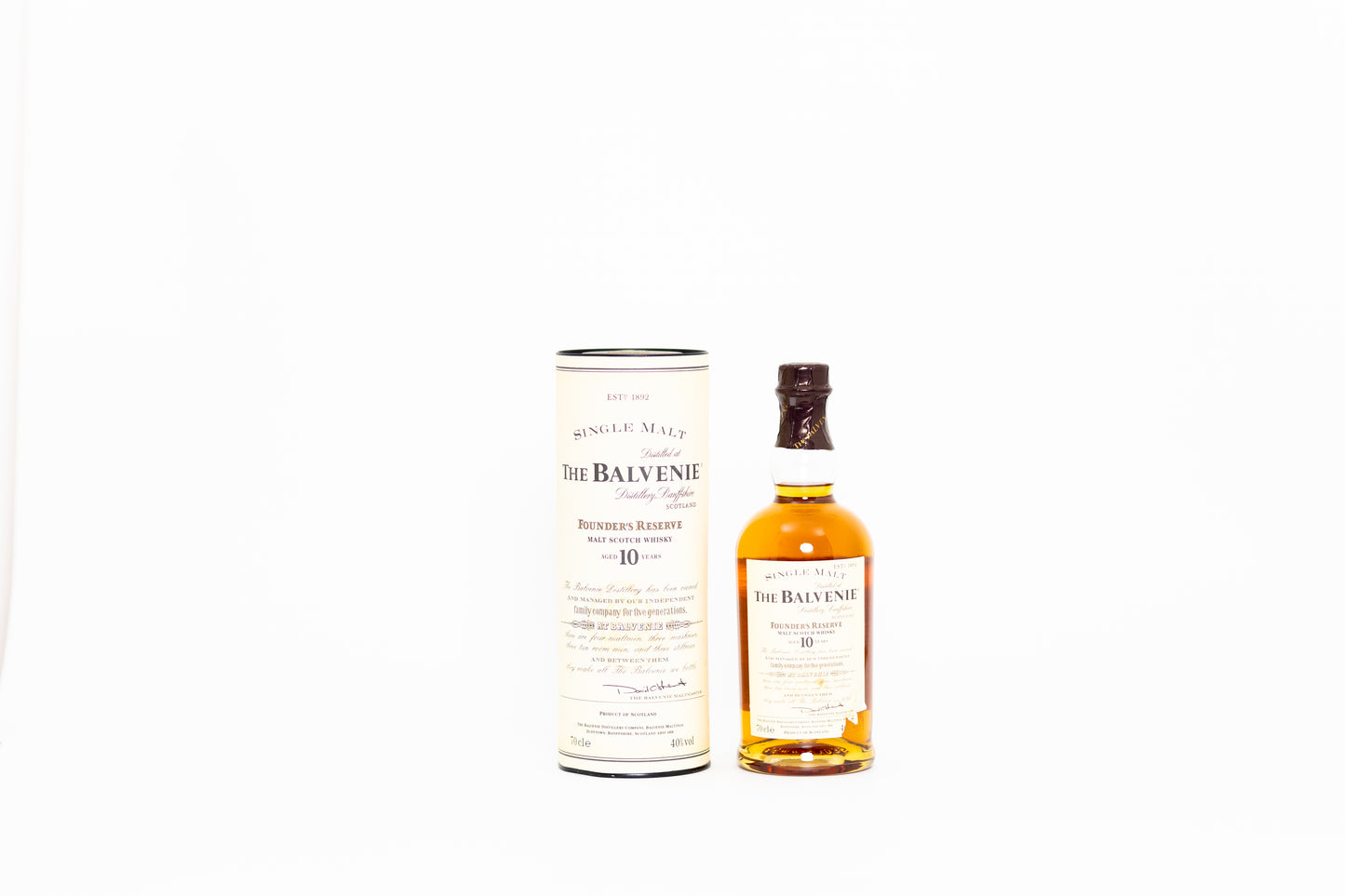 Balvenie - 10 Year Old (Founder's Reserve) x 3 bottles