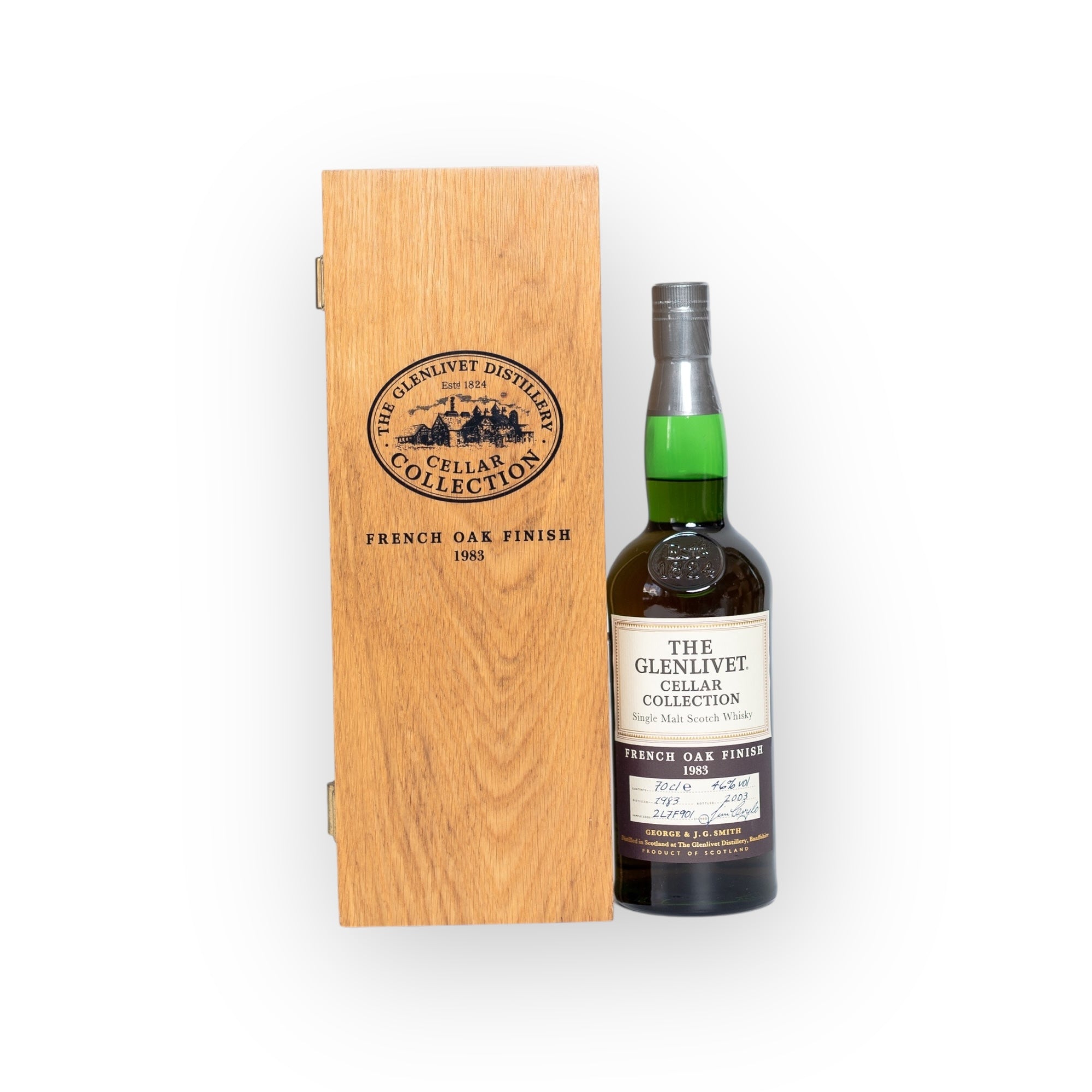 Glenlivet 1983 Cellar Collection, French Oak Finish 2003 Bottling