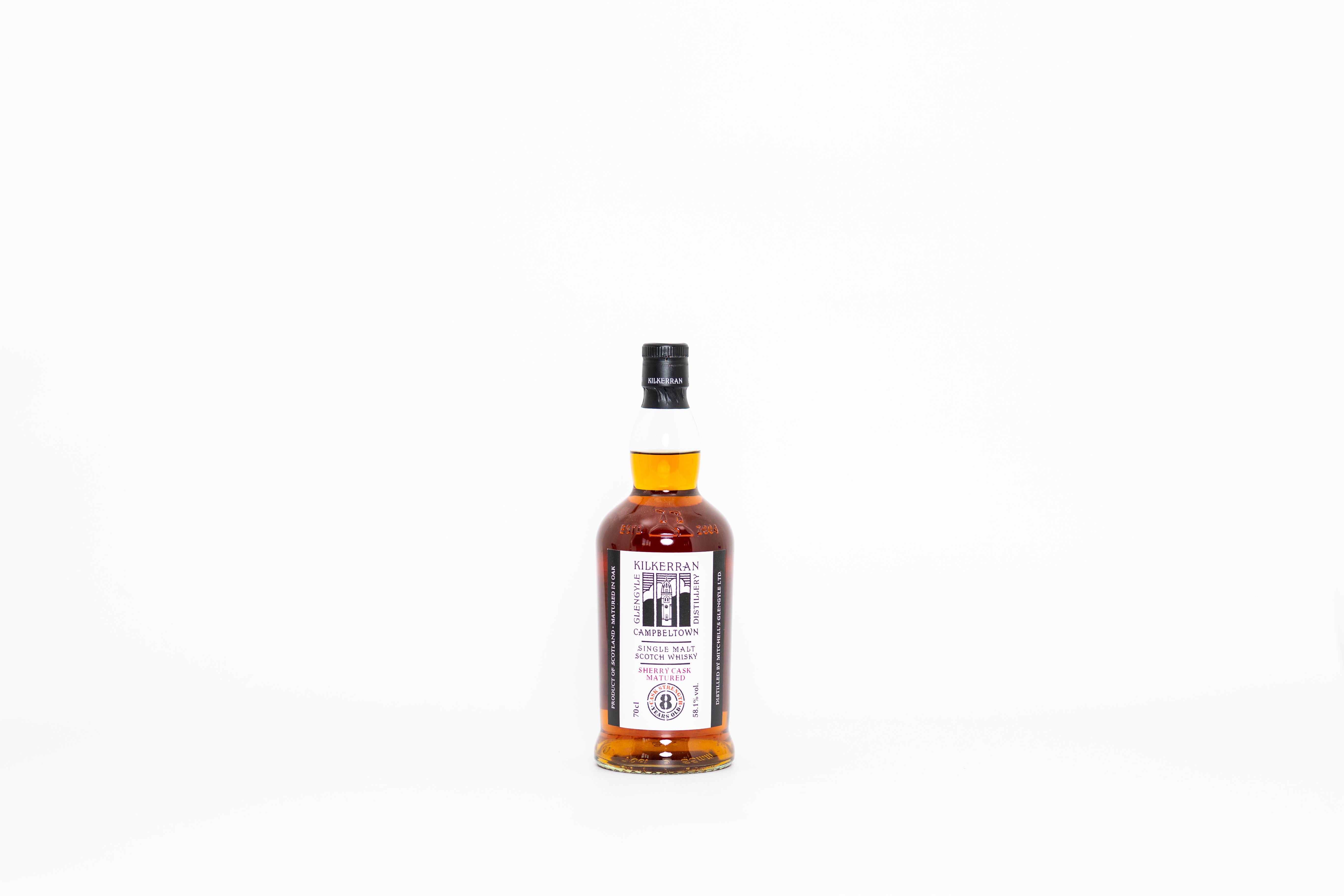 Kilkerran 8 Year Old Whisky Cask Strength Sherry Oak 2022