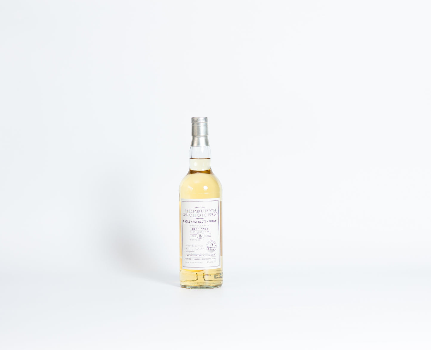 Benrinnes 8 Year Old 2007 - Hepburn's Choice (Langside Distillers)