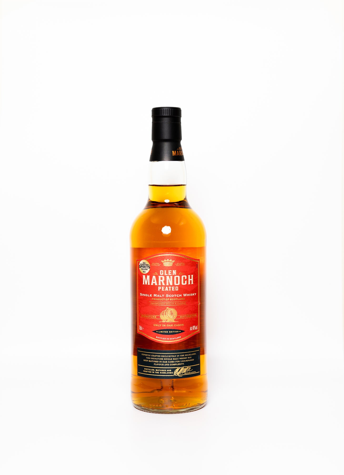 Glen Marnoch Peated Single Malt Whisky
