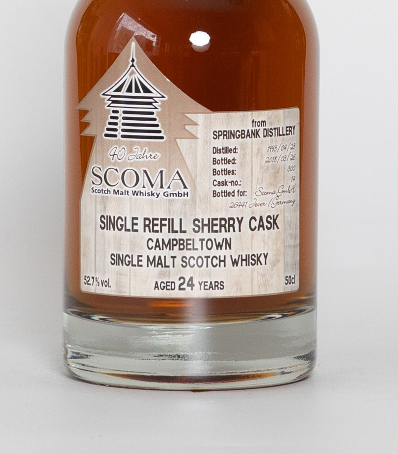 Springbank 24 Years Old Scoma 1993