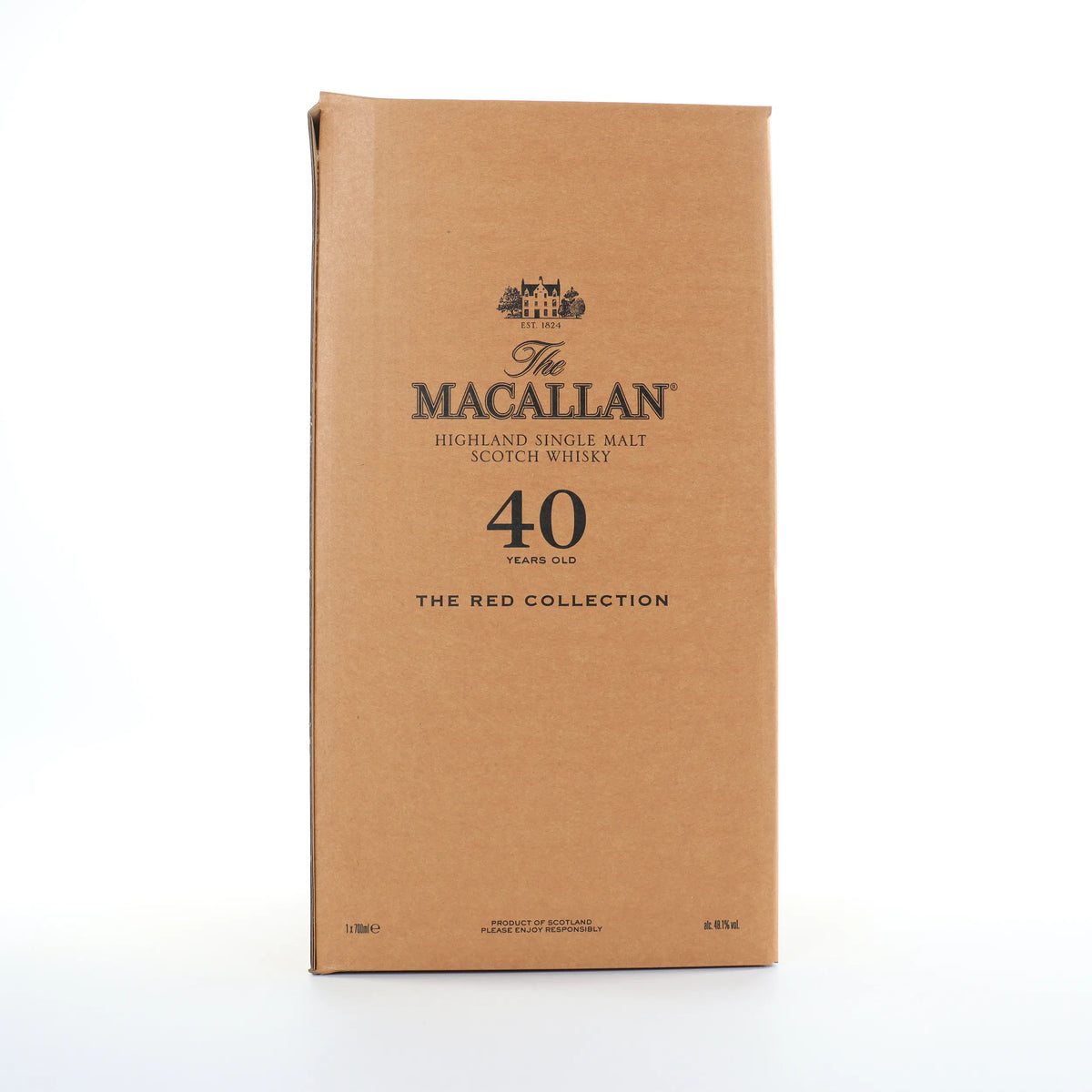 The Macallan Red Collection 40 Year Old | Bottle Number 10 | Javi Aznarez Artwork | 48.1% ABV | 70cl