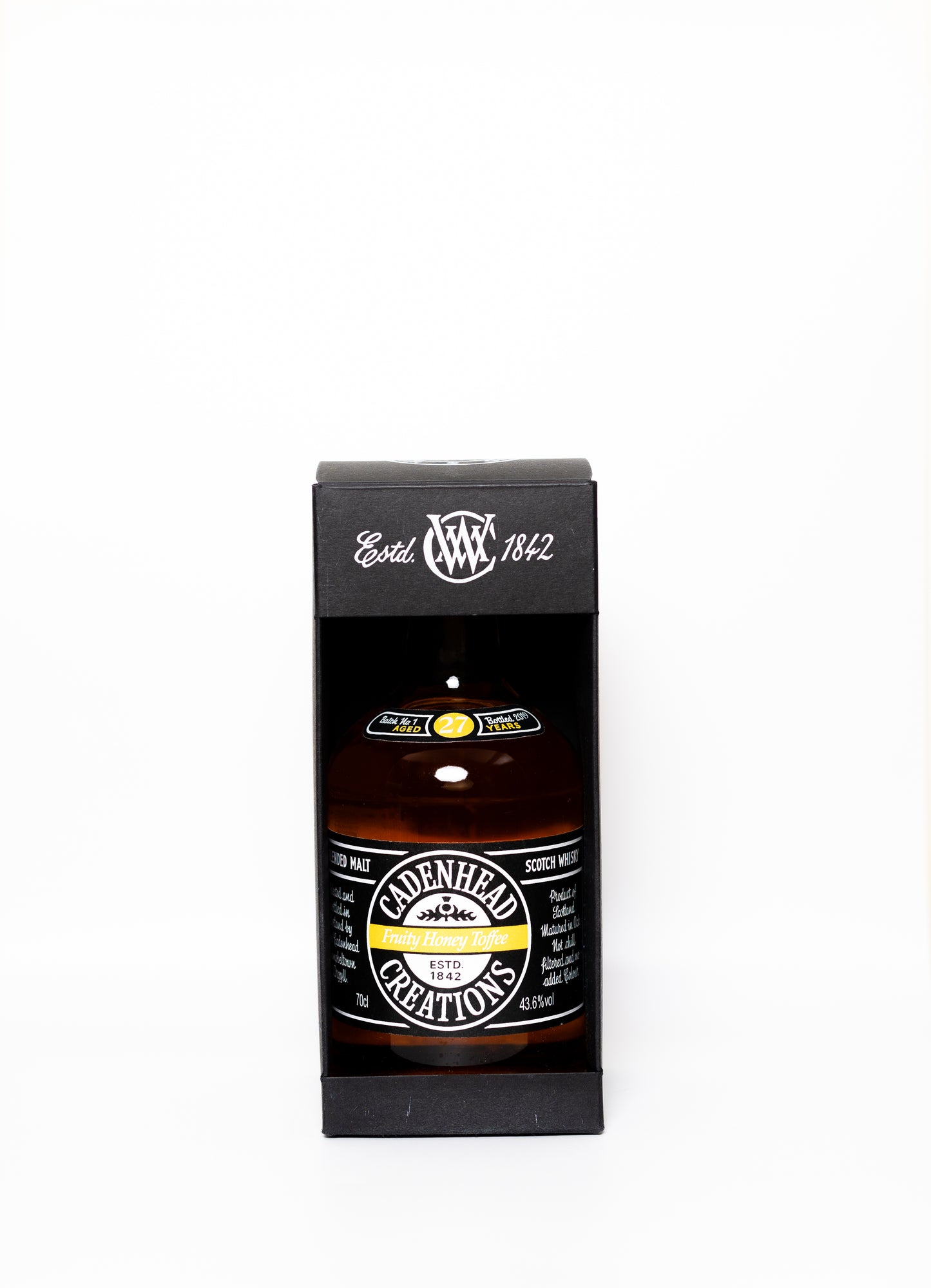 Cadenheads Creations - Fruity, Honey, Toffee 27 Year Old Batch #1