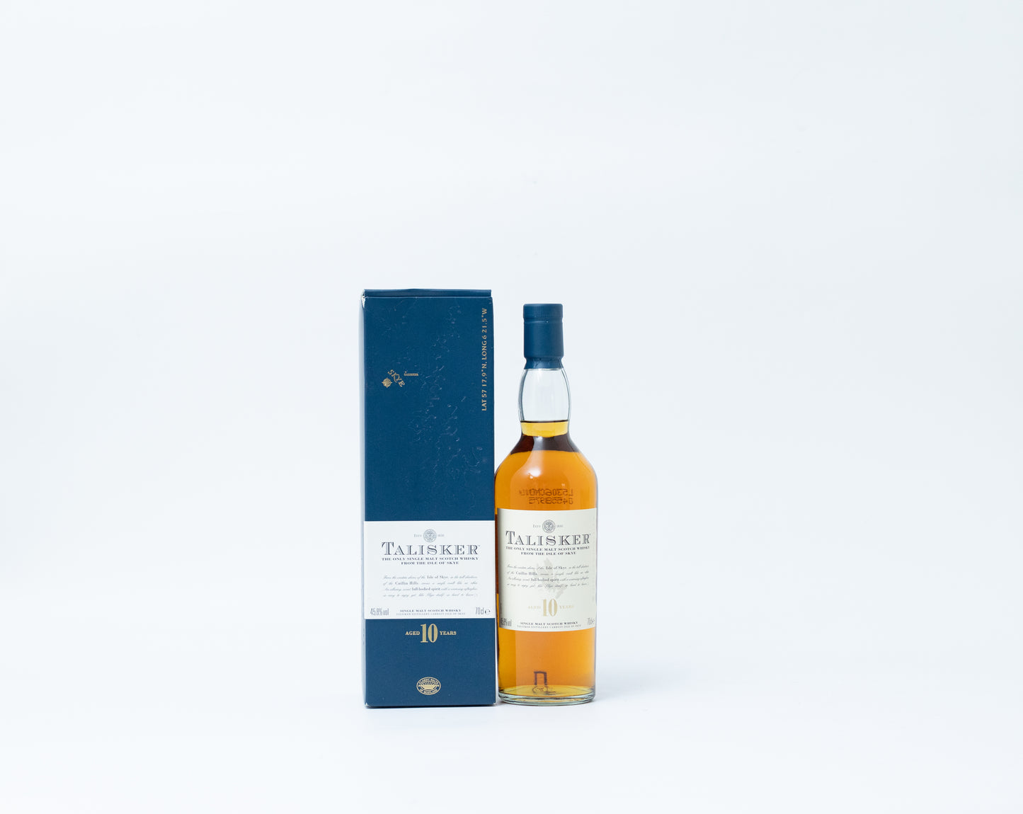Talisker 10 Year Old – Older Presentation, 46% ABV, 70cl, With Box