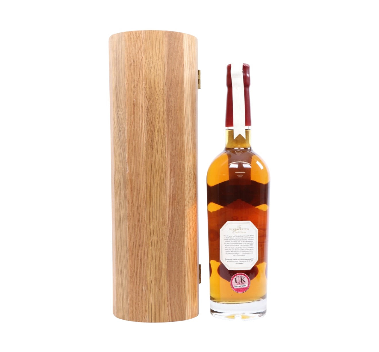 North British 58 Year Old 1960 – The Incorporation Edition (2018 Bottling), Single Lowland Grain Whisky, 70cl (With Presentation)