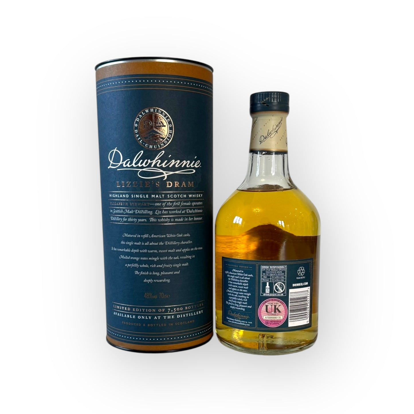 Dalwhinnie “Lizzie’s Dram” – Distillery Exclusive, 48% ABV (Limited Release of 7,500 Bottles)