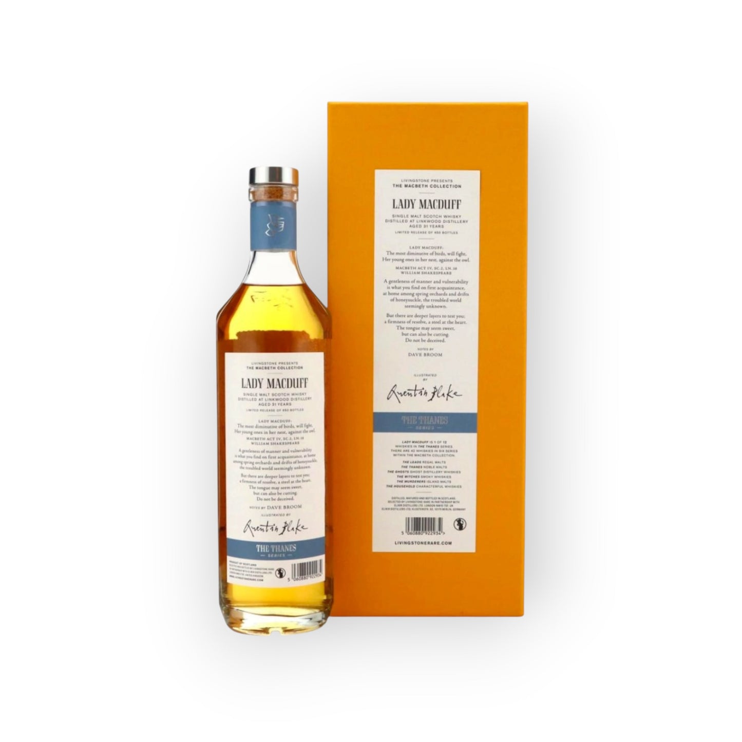 Macbeth Collection Linkwood 31yo “Lady Macduff” 48.2% 70cl (Boxed)