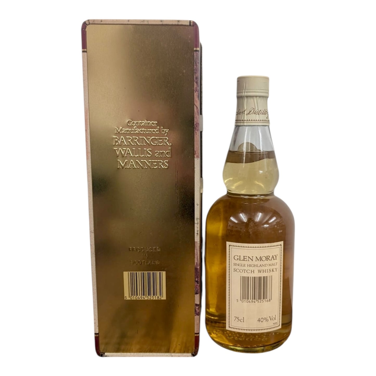 Glen Moray 12 Year Old
Bottled 1980s The Highland Light Infantry