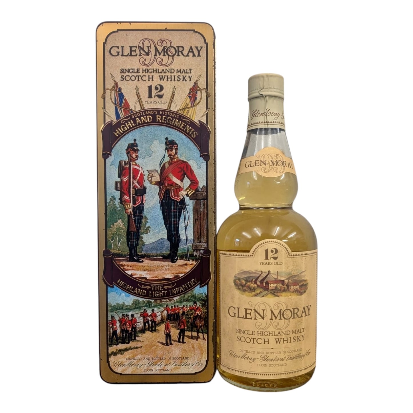 Glen Moray 12 Year Old
Bottled 1980s The Highland Light Infantry