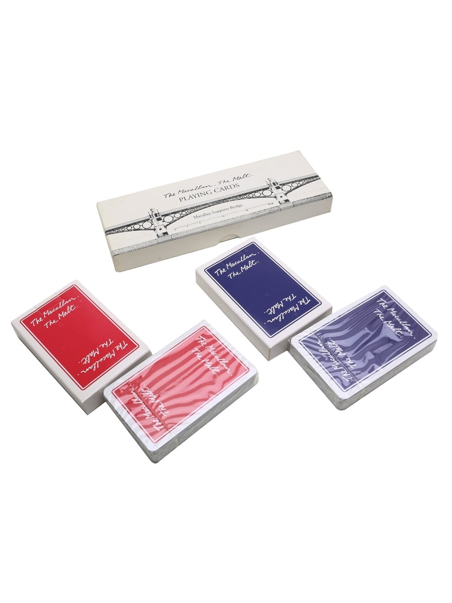 Macallan Playing Cards